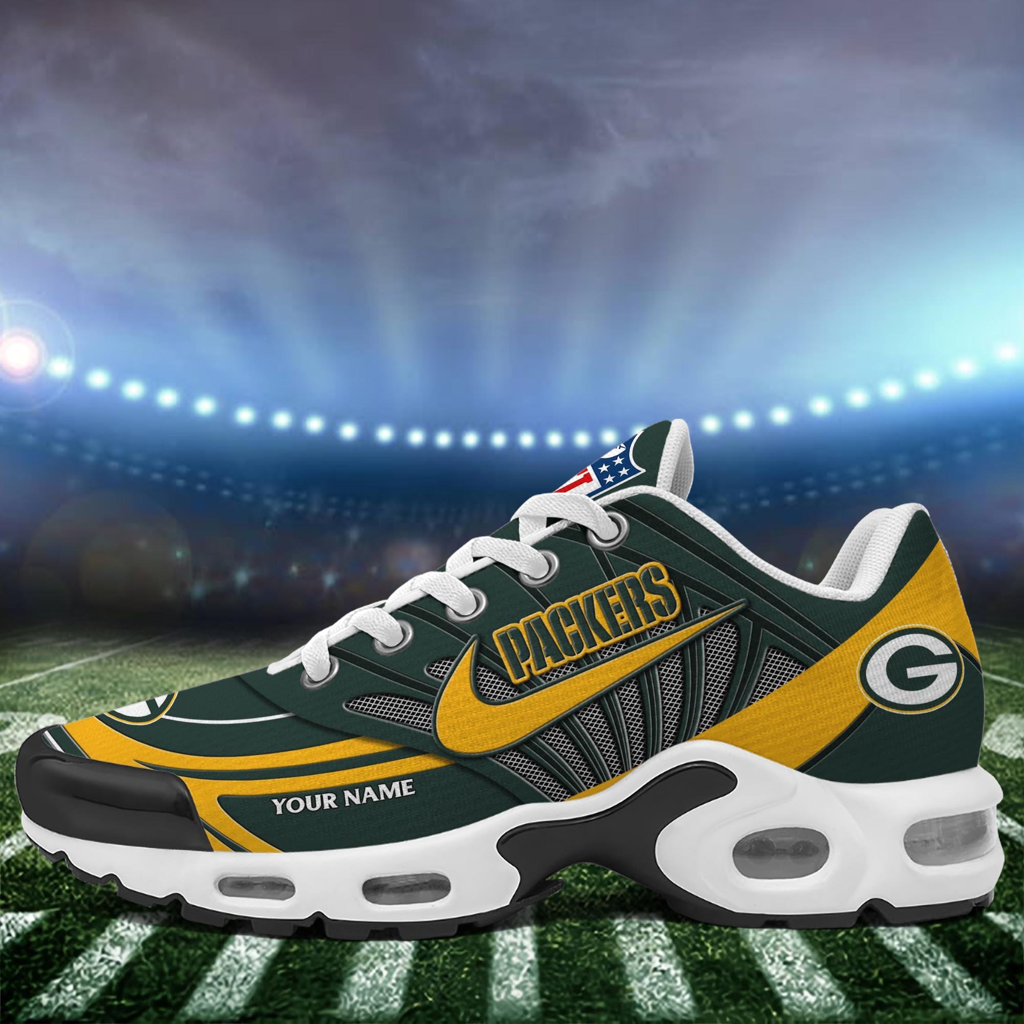 Green Bay Packers TN Shoes 2025 Version Custom Your Name
