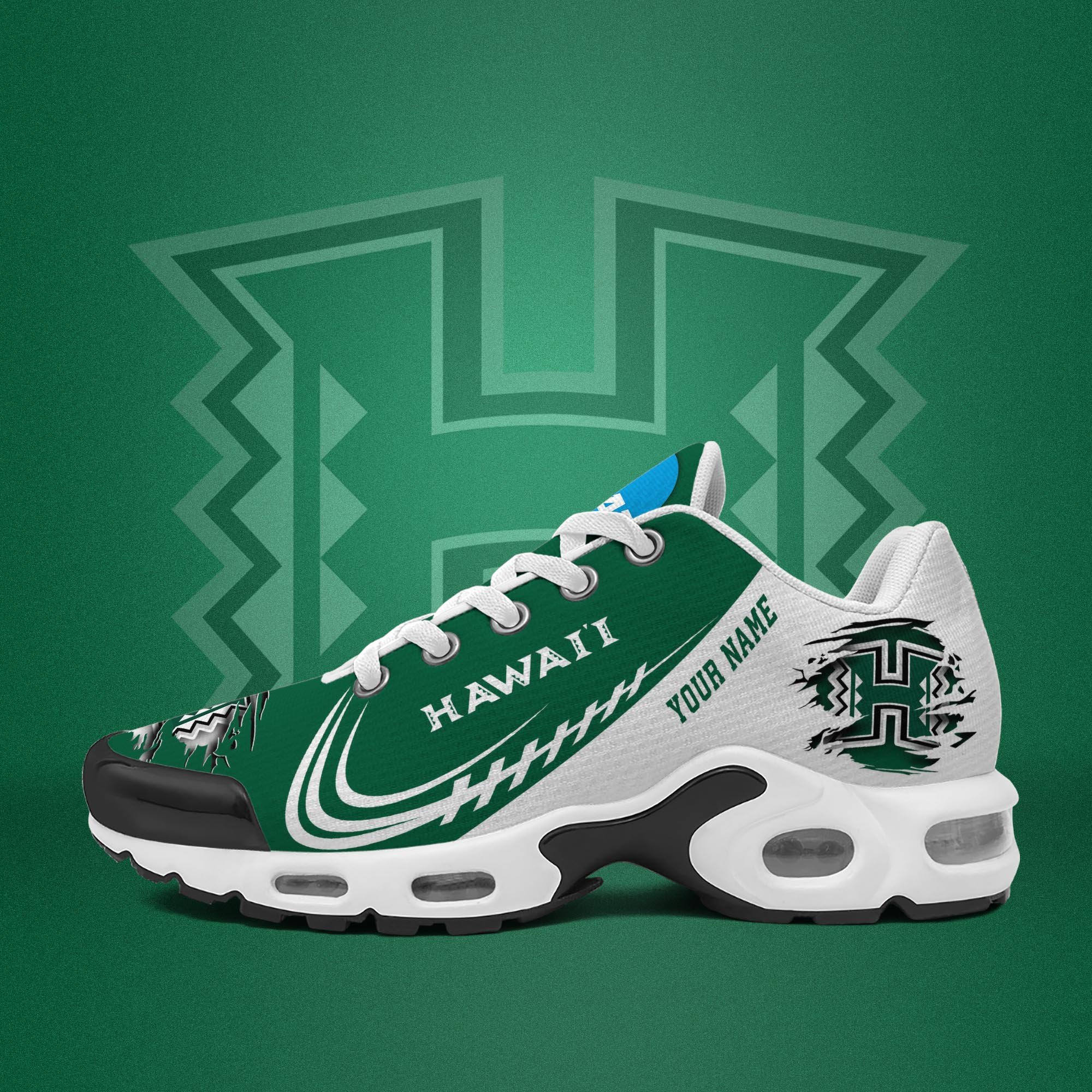 Hawaii Rainbow Warriors TN Shoes 2025 Version Custom Name