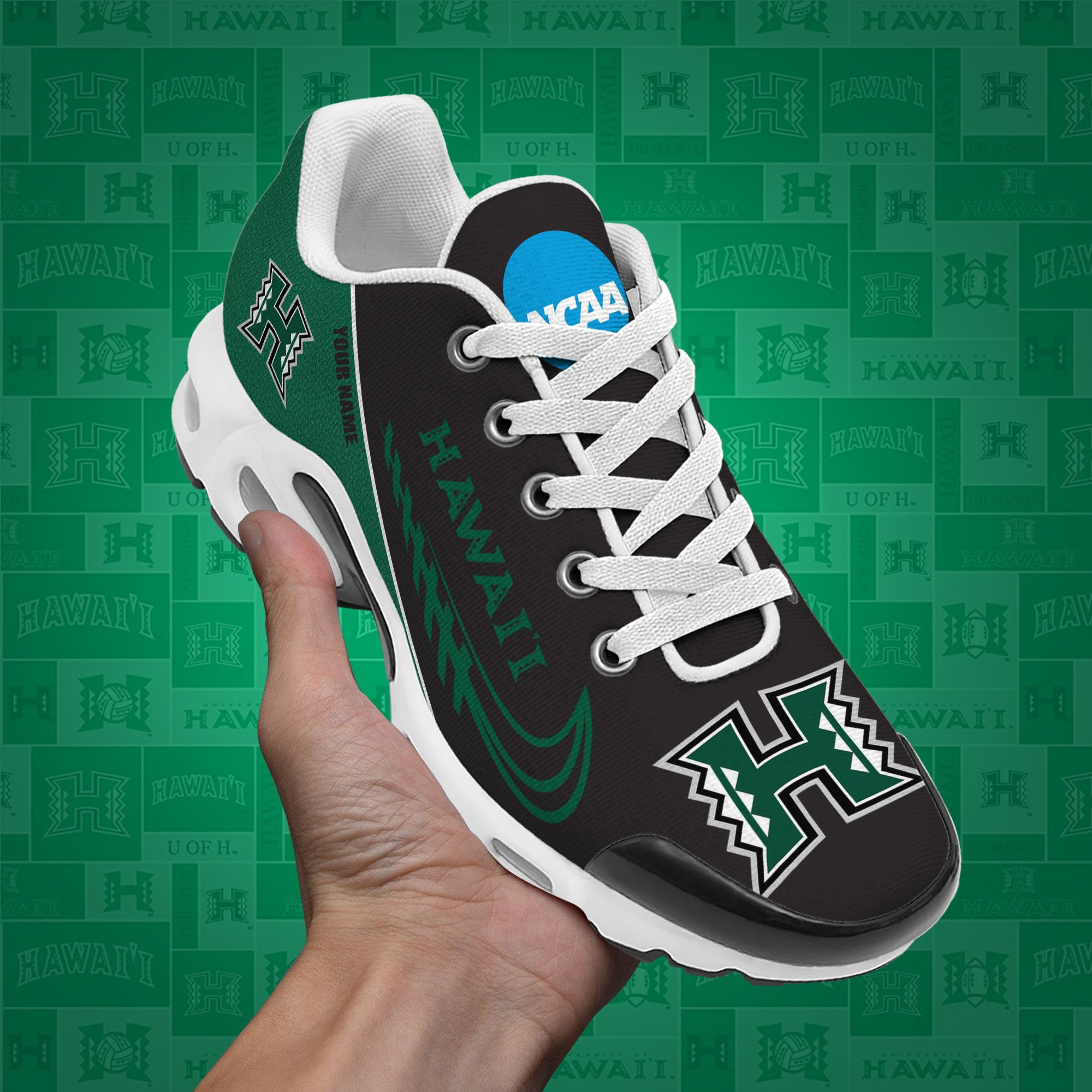 Hawaii Rainbow Warriors TN Shoes Custom Your Name 514