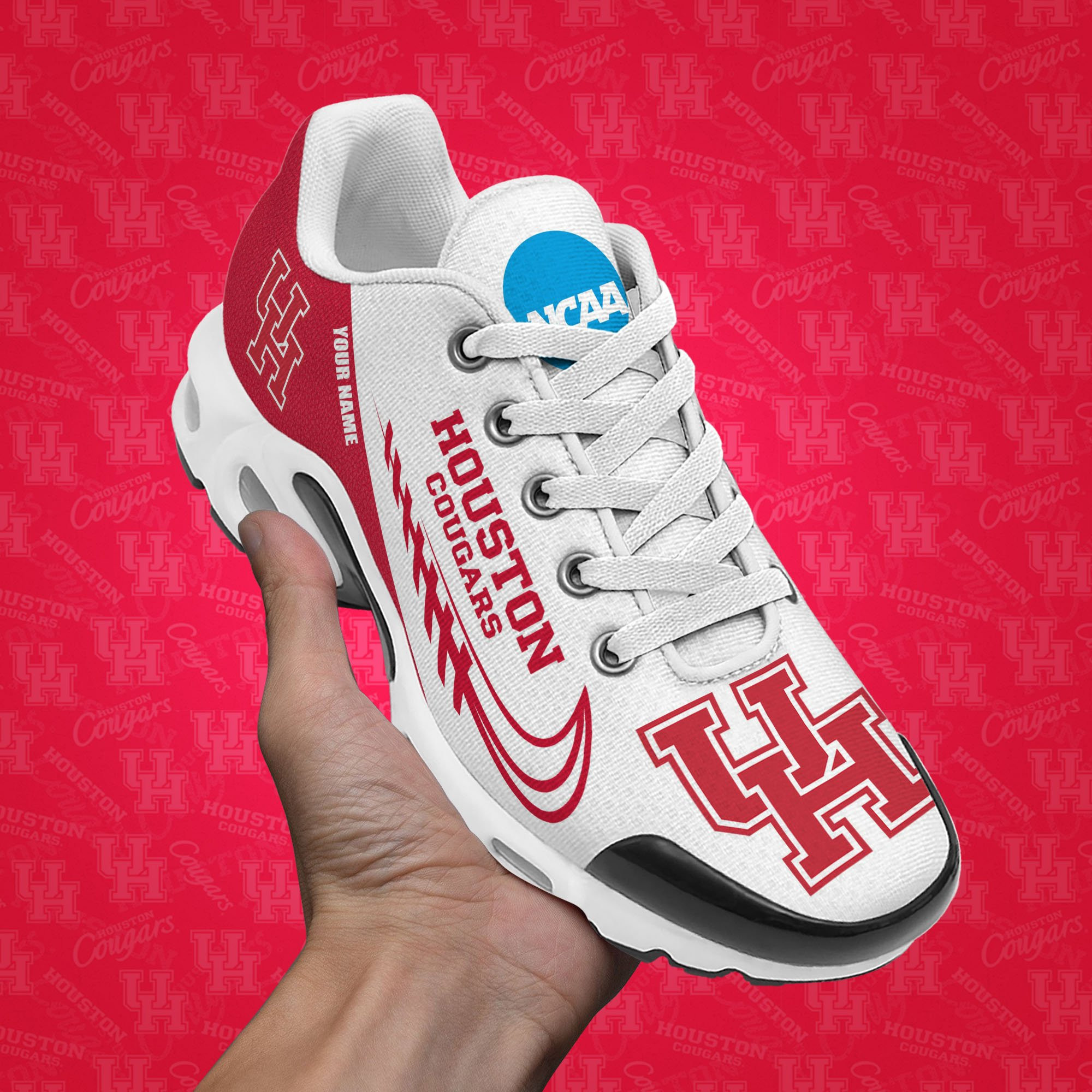 Houston Cougars TN Shoes Custom Your Name 514