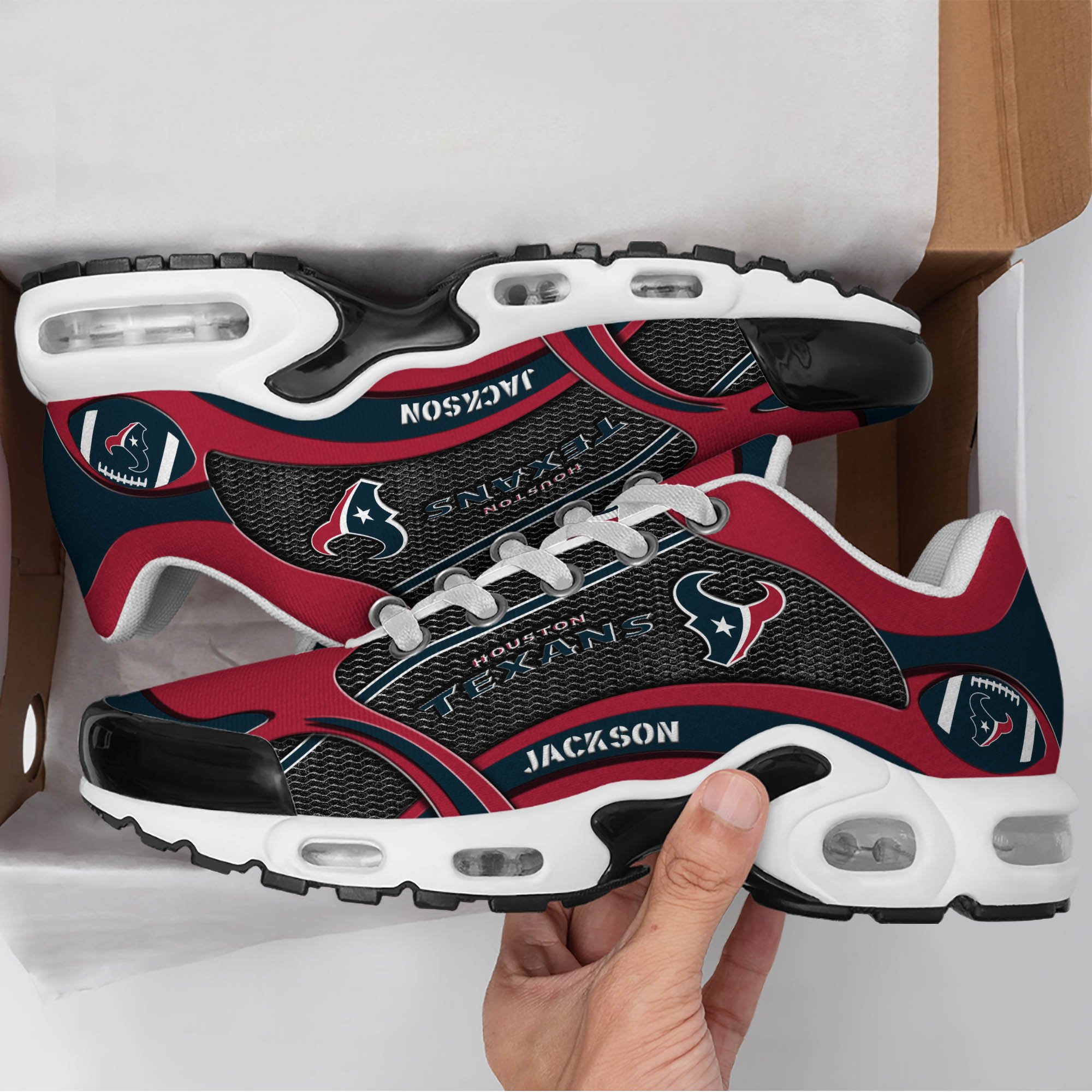 Houston Texans Team TN Shoes 2025 Version Custom Name 889