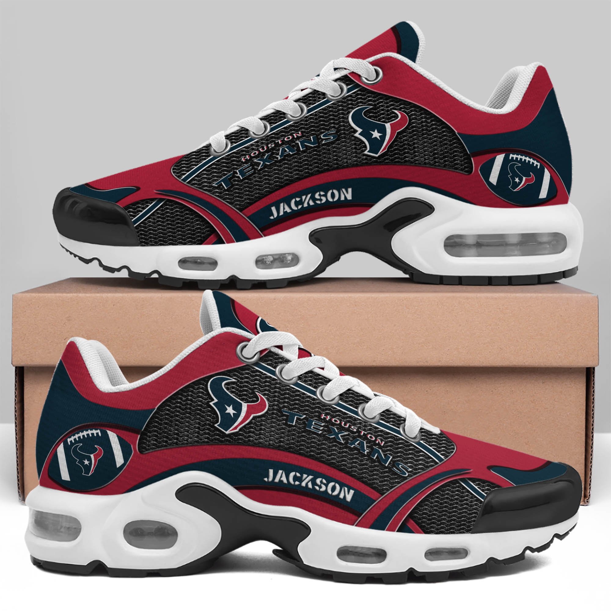 Houston Texans Team TN Shoes 2025 Version Custom Name 889