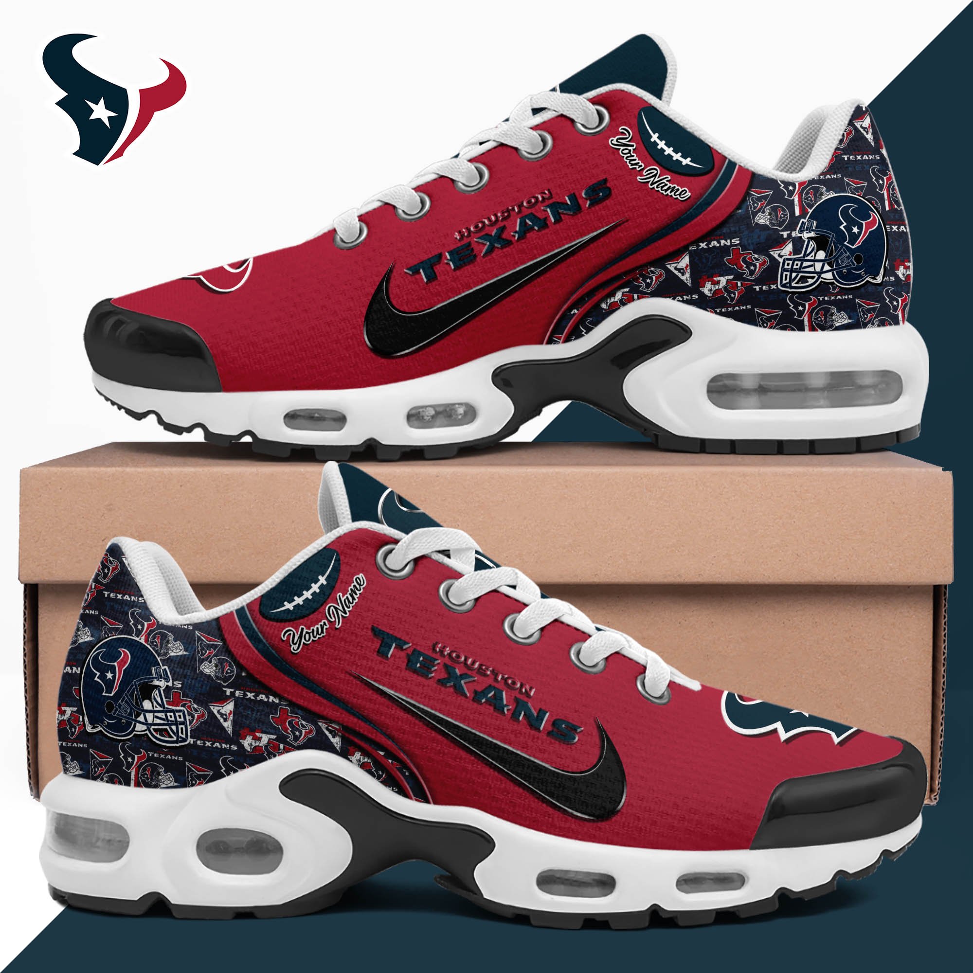 Houston Texans TN Shoes 2025 Version Custom Your Name 499