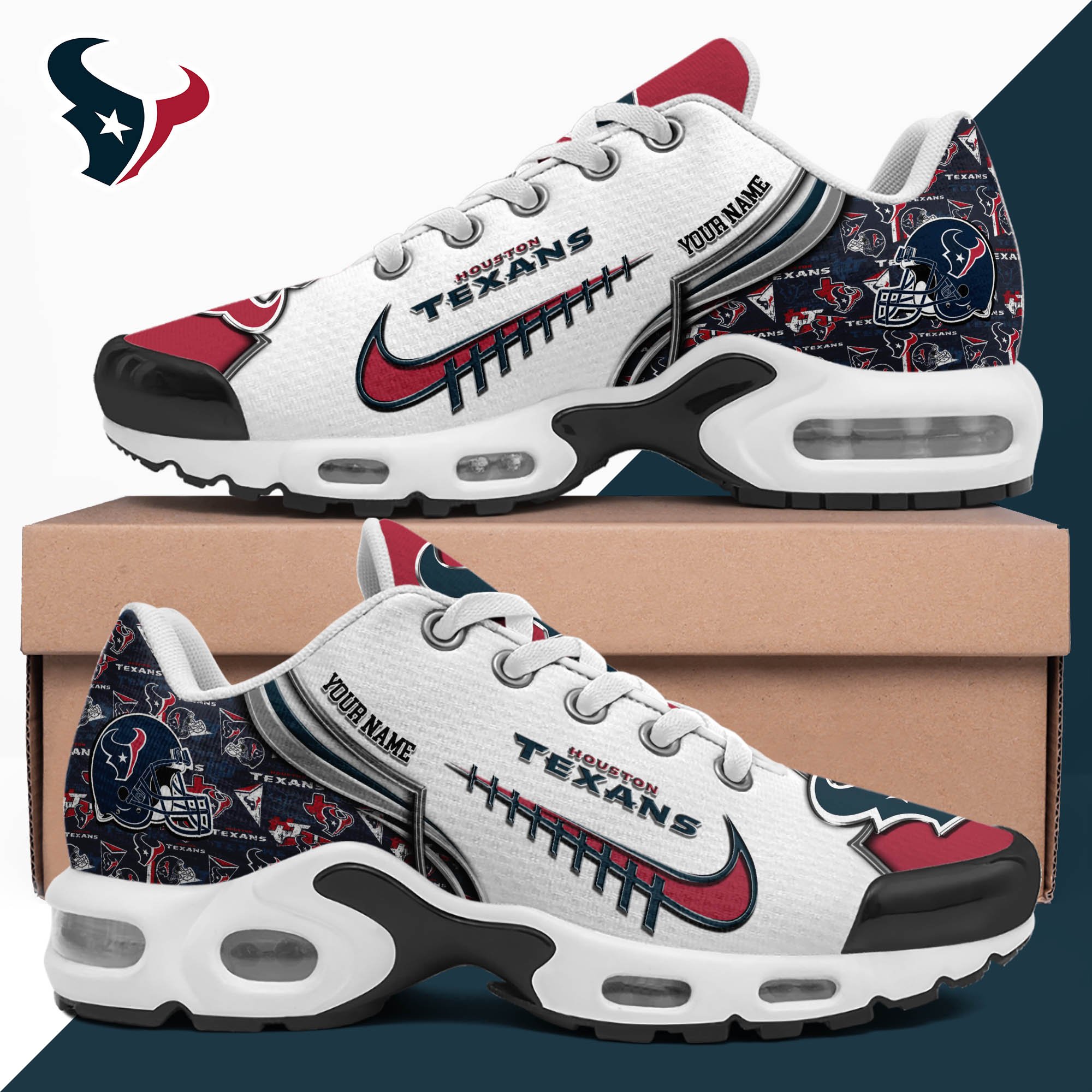 Houston Texans TN Shoes 2025 Version Custom Your Name 642