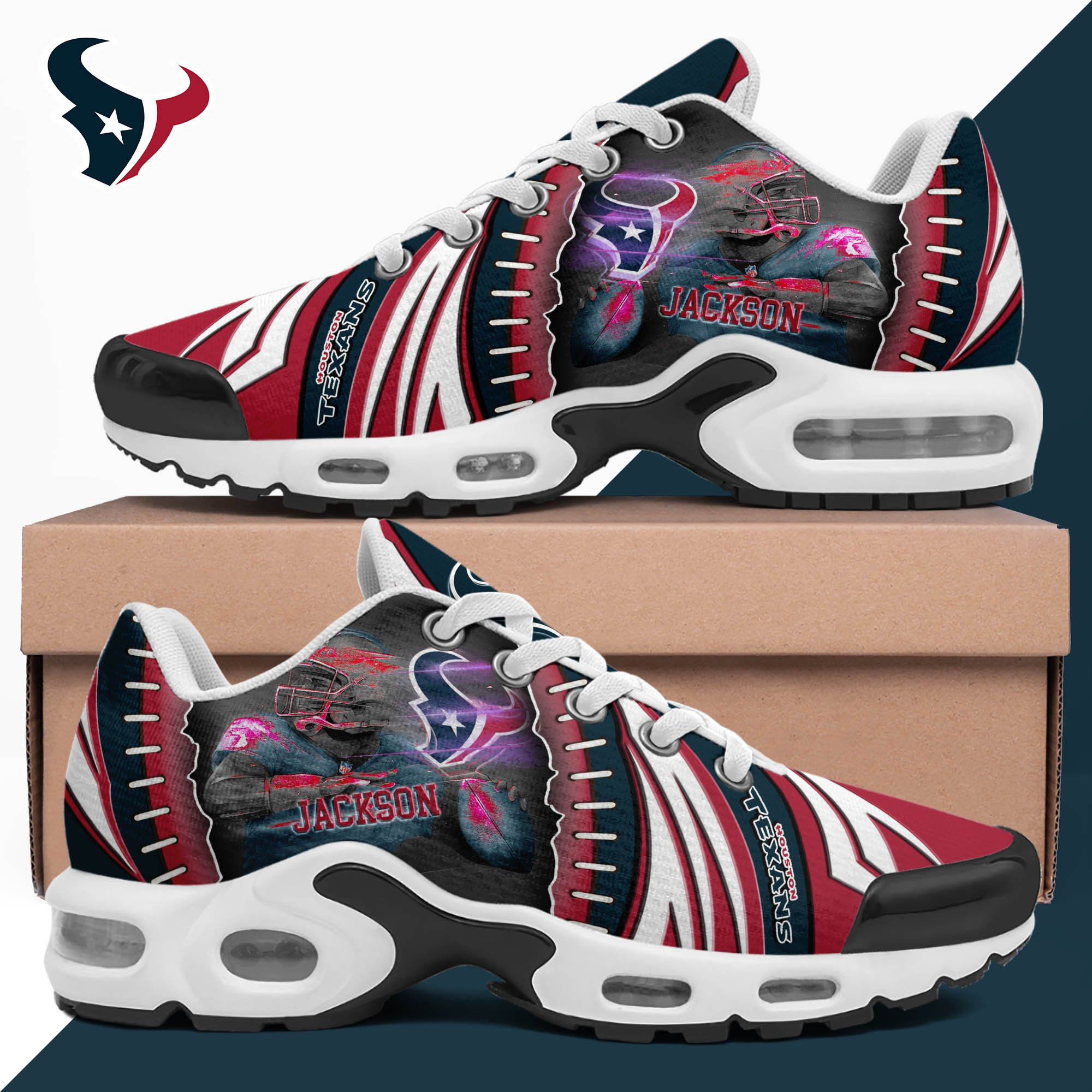 Houston Texans TN Shoes 2025 Version Custom Your Name 919