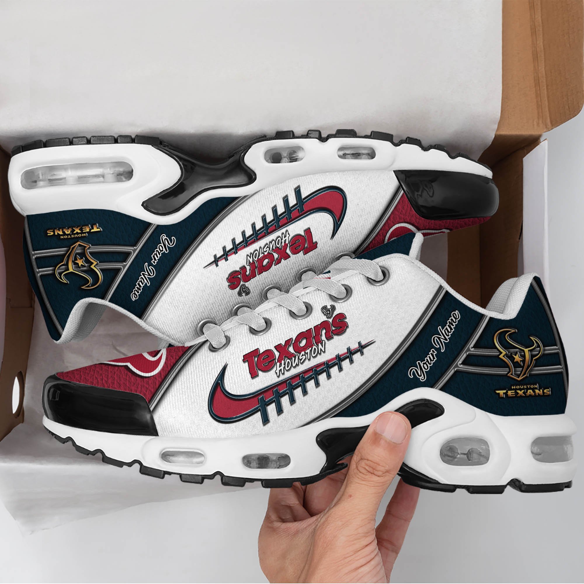 Houston Texans TN Shoes 2025 Version Custom Your Name, Football Team Shoes 516