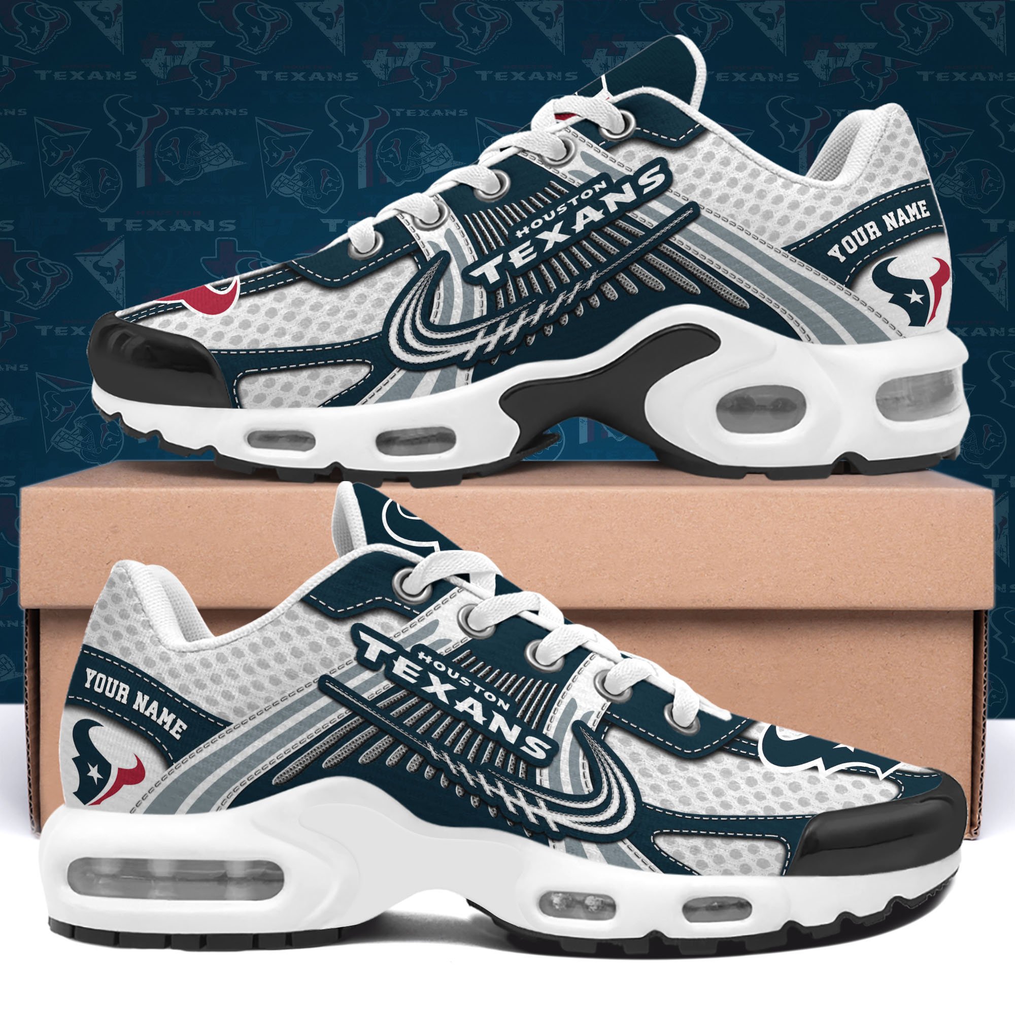 Houston Texans TN Shoes Custom Your Name, Sport Team Shoes