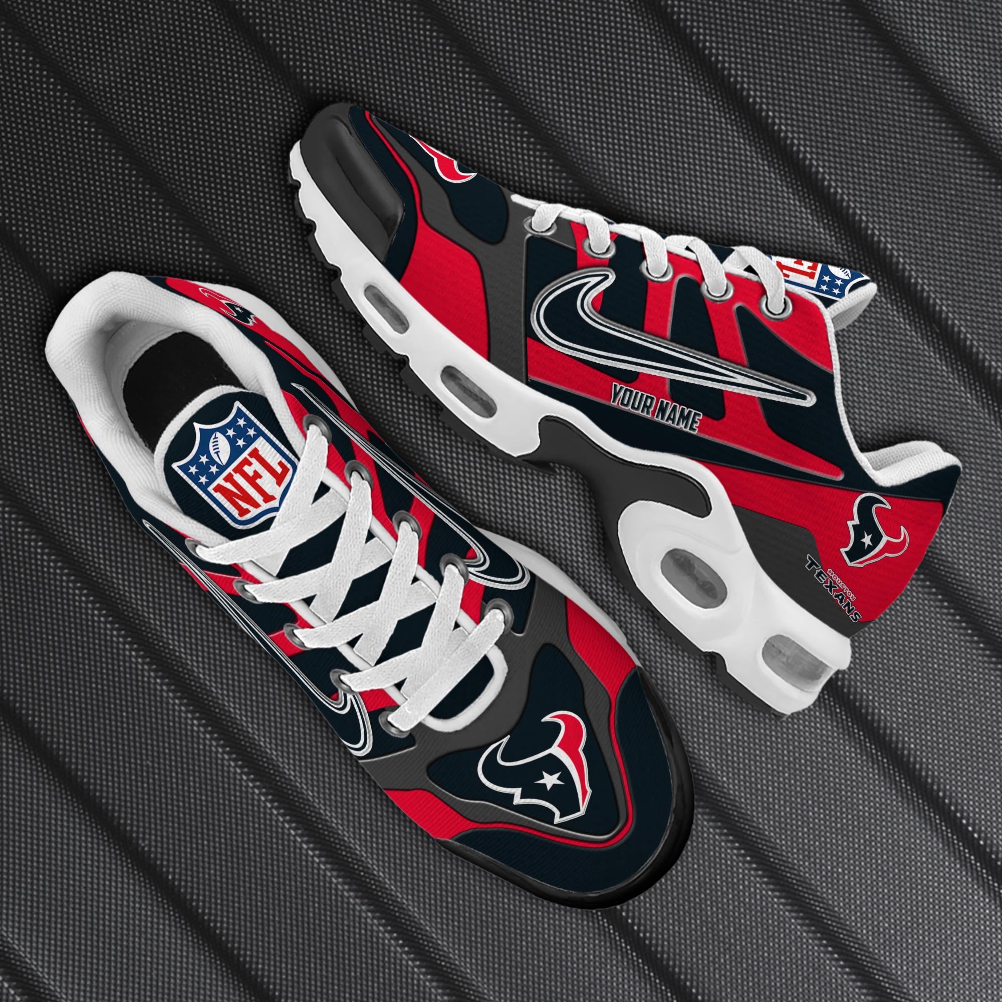 Houston Texans TN Shoes Custom Your Name