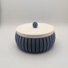 Ribbed Storage Box with Lid