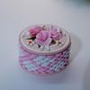 Handmade Pink Quilling Jewelry Box