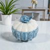 Whale Ceramic Jewelry Box | Coastal Trinket Dish