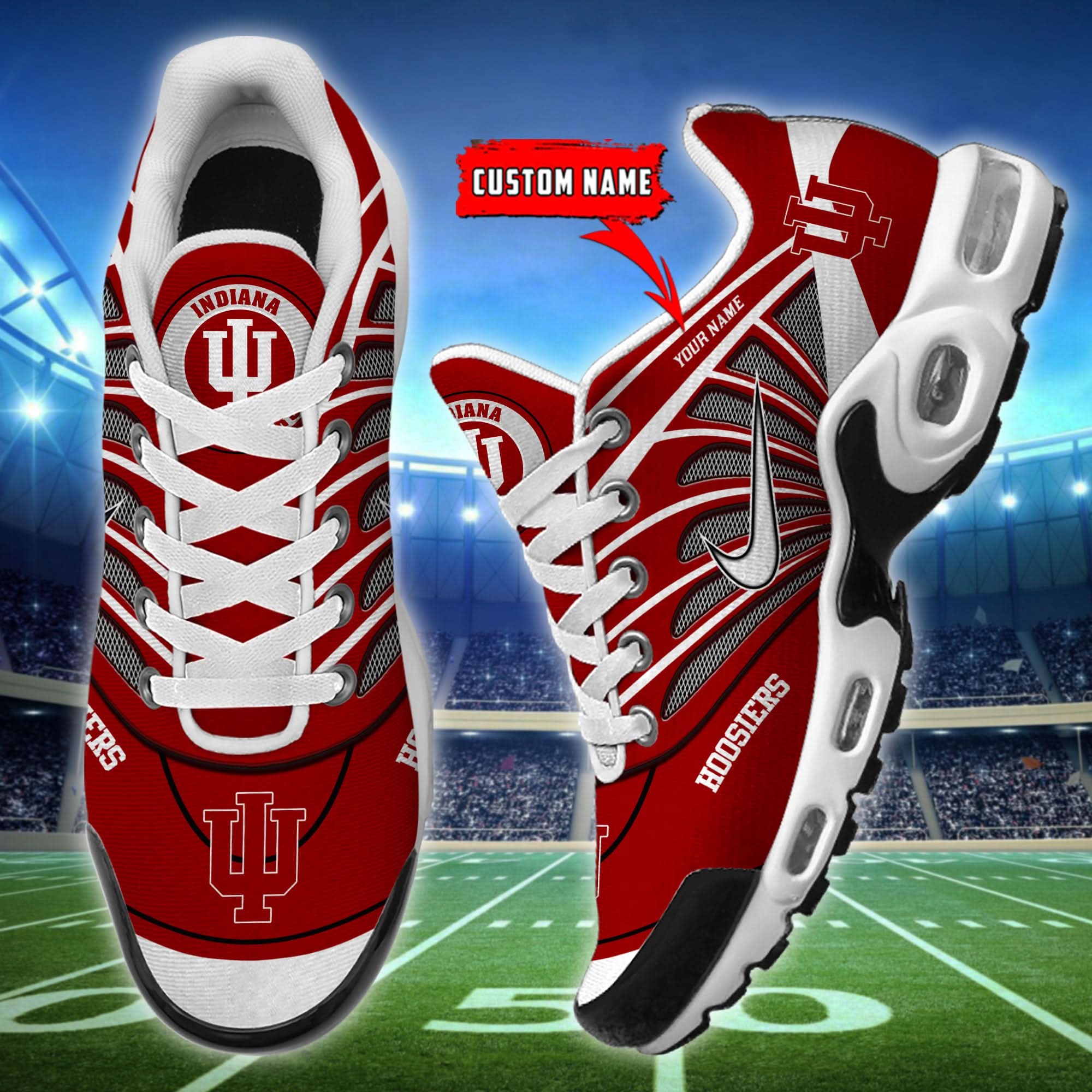 Indiana Hoosiers  Air Max Plus Shoes - Limited
