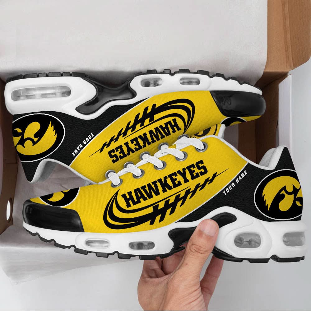 Iowa Hawkeyes-Custom Name-TN Shoes