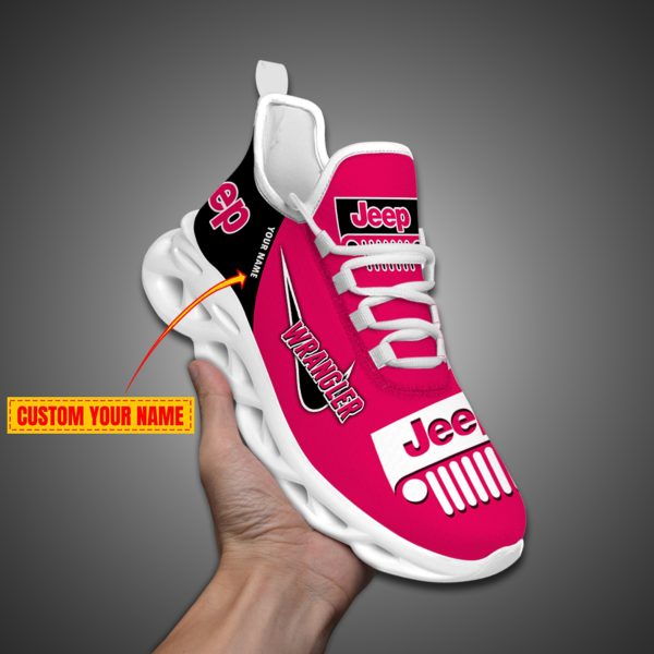 Jeep Custom Name Design Max Soul Sneakers VS11
