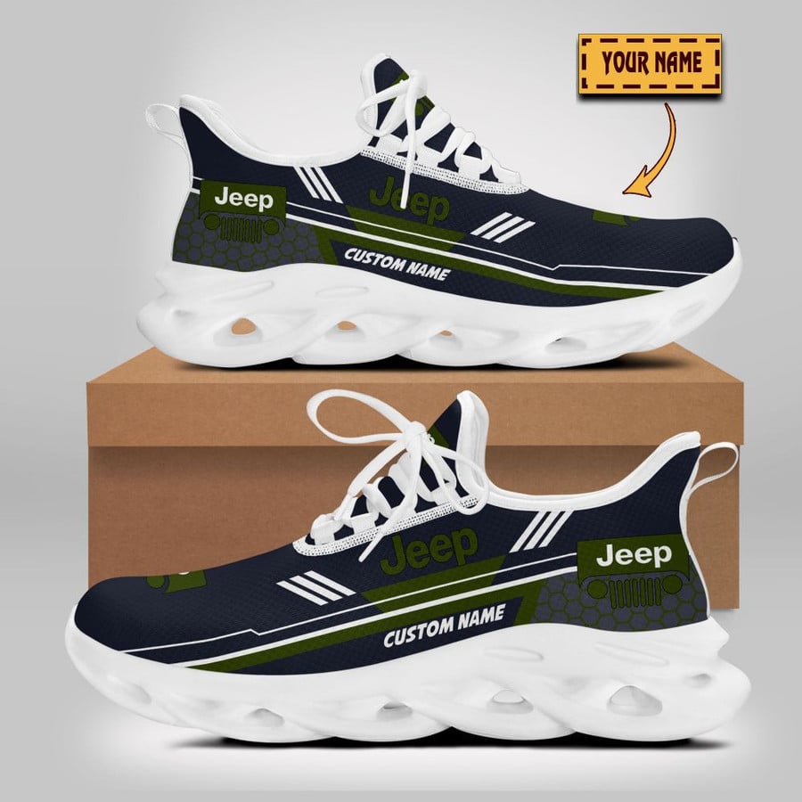 Jeep Custom Name Design Max Soul Sneakers VS14