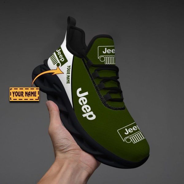 Jeep Custom Name Design Max Soul Sneakers VS18