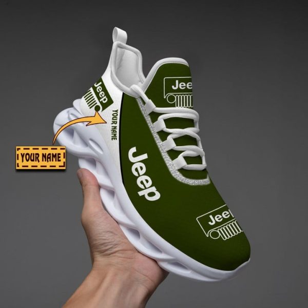 Jeep Custom Name Design Max Soul Sneakers VS18