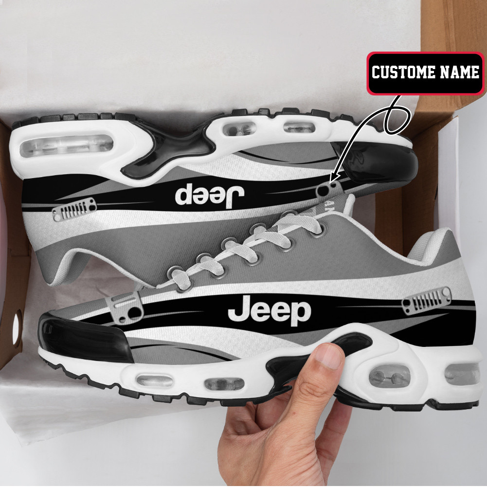 Jeep Wave Style Custom Name TN Air Max Shoes Air Cushion Sneakers