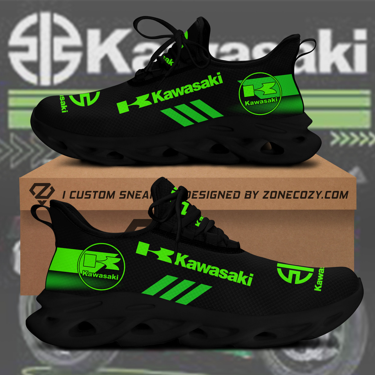 Kawasaki Q9 Clunky Custom Sneaker Q111004