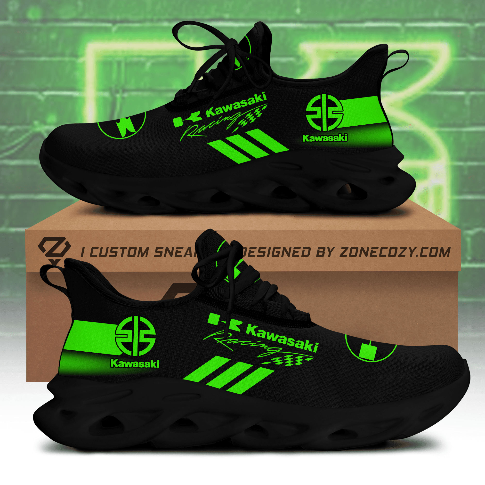 Kawasaki Racing Clunky Custom Sneaker S111005