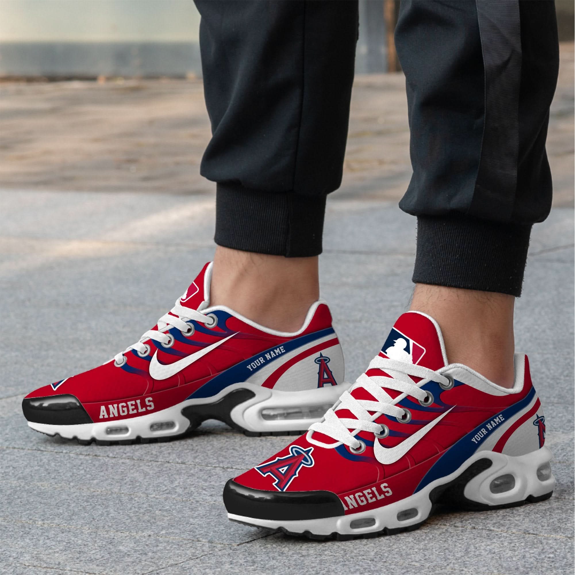 Los Angeles Angels  Personalized Air Max Shoes TD 300525