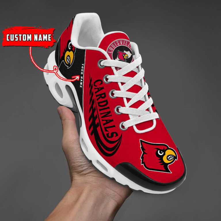 Louisville Cardinals TN Air Max Plus Shoes Sneakers For Men And Women