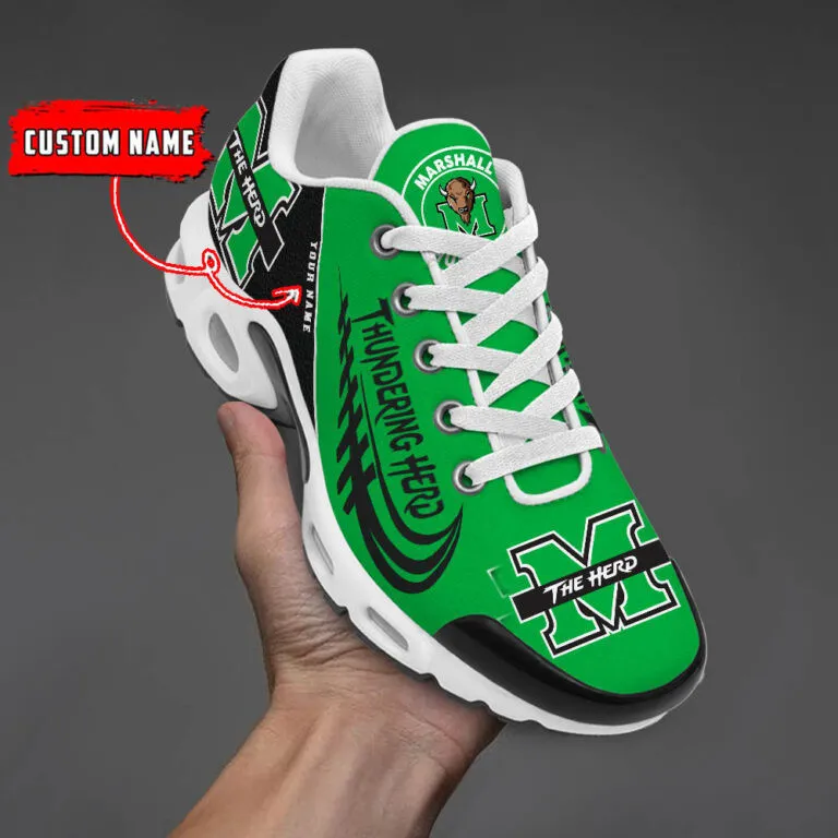 Marshall Thundering Herd Personalized Name Team Mix Colors Sport Team TN Air Max Shoes Air Cushion Sneakers 173XR-2149
