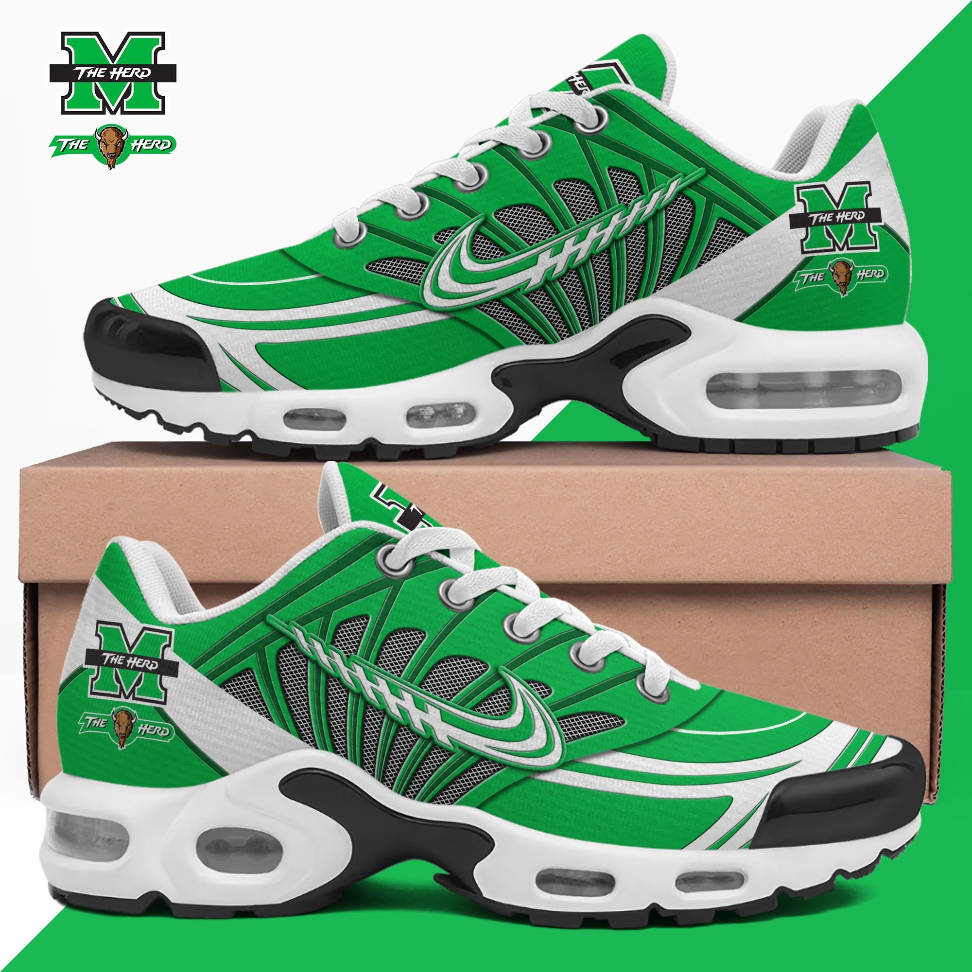 Marshall Thundering Herd TN Shoes 2025 Version Custom Name 135