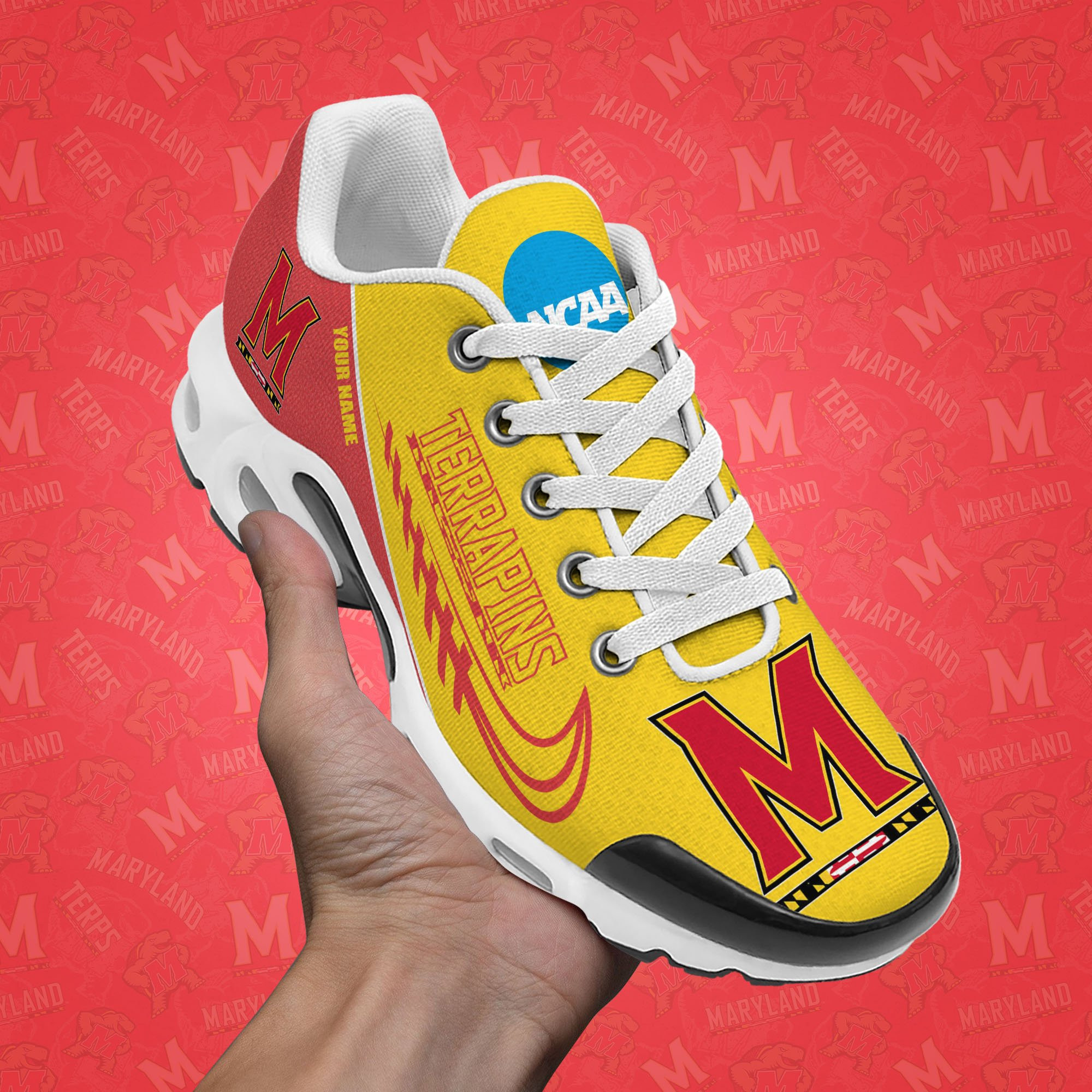 Maryland Terrapins TN Shoes Custom Your Name 514