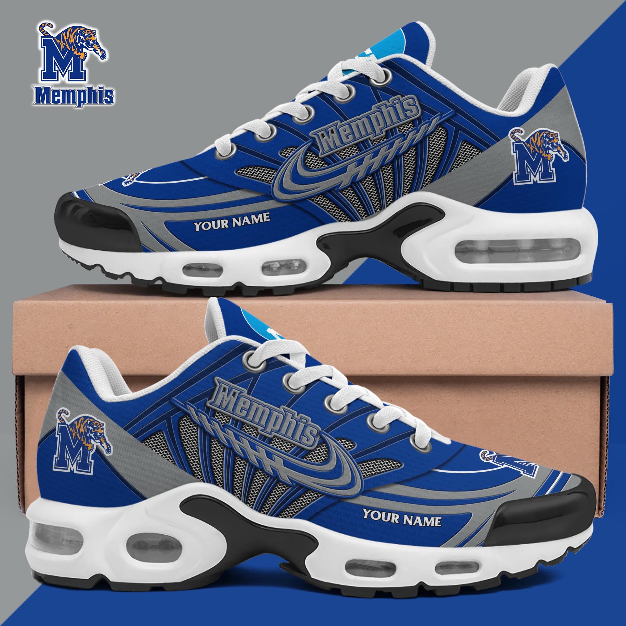 Memphis Tigers TN Shoes 2025 Version Custom Your Name 