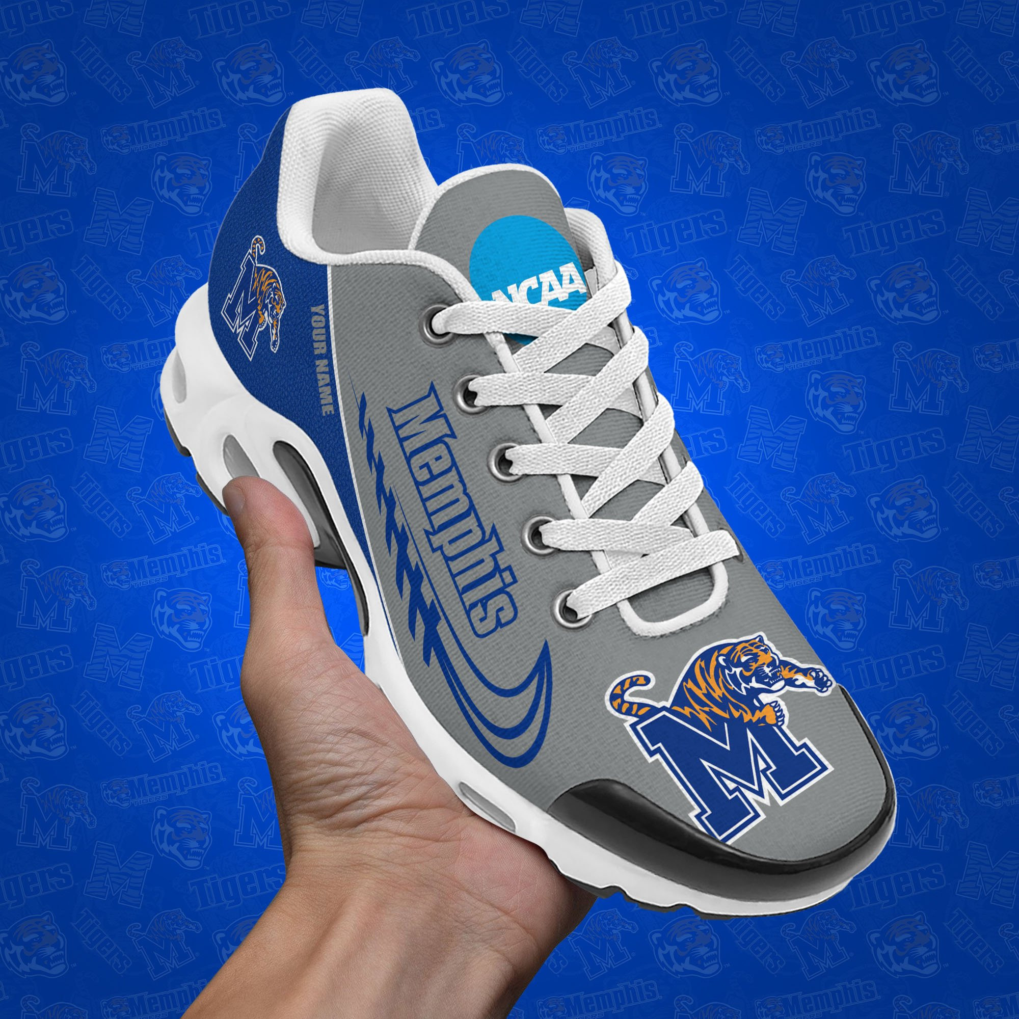 Memphis Tigers TN Shoes Custom Your Name 514