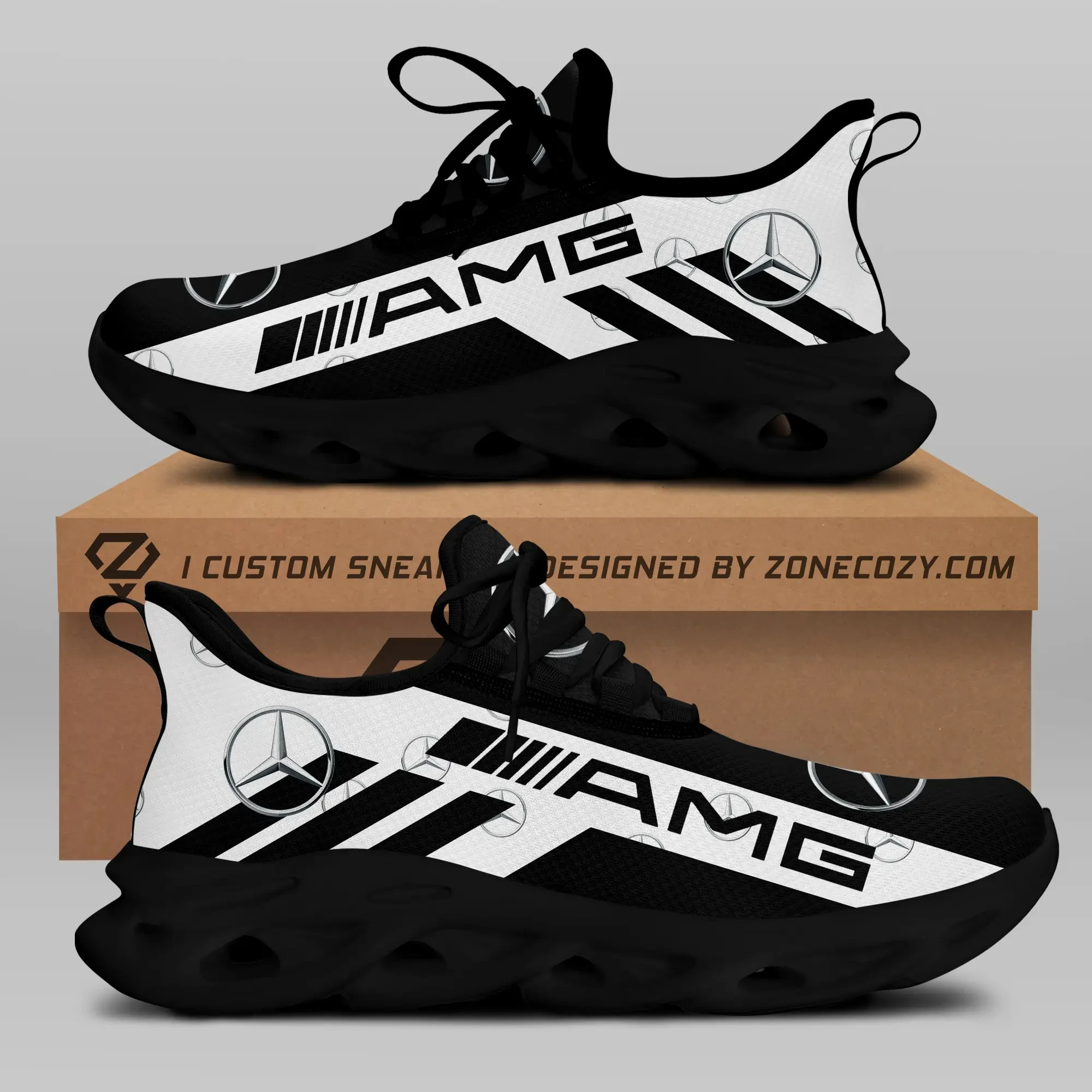 Mercedes AMG Chunky Custom Sneaker