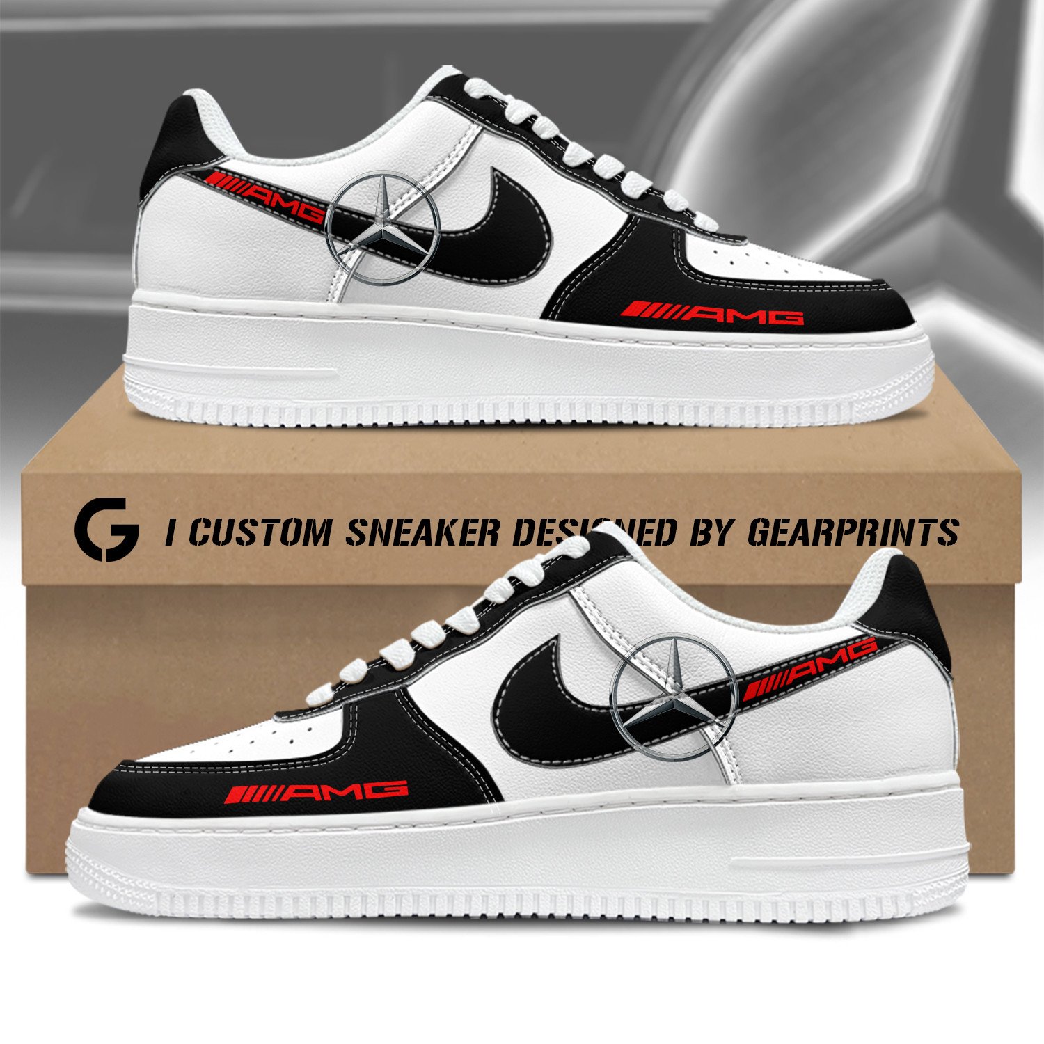 Mercedes AMG NAF Custom Sneaker