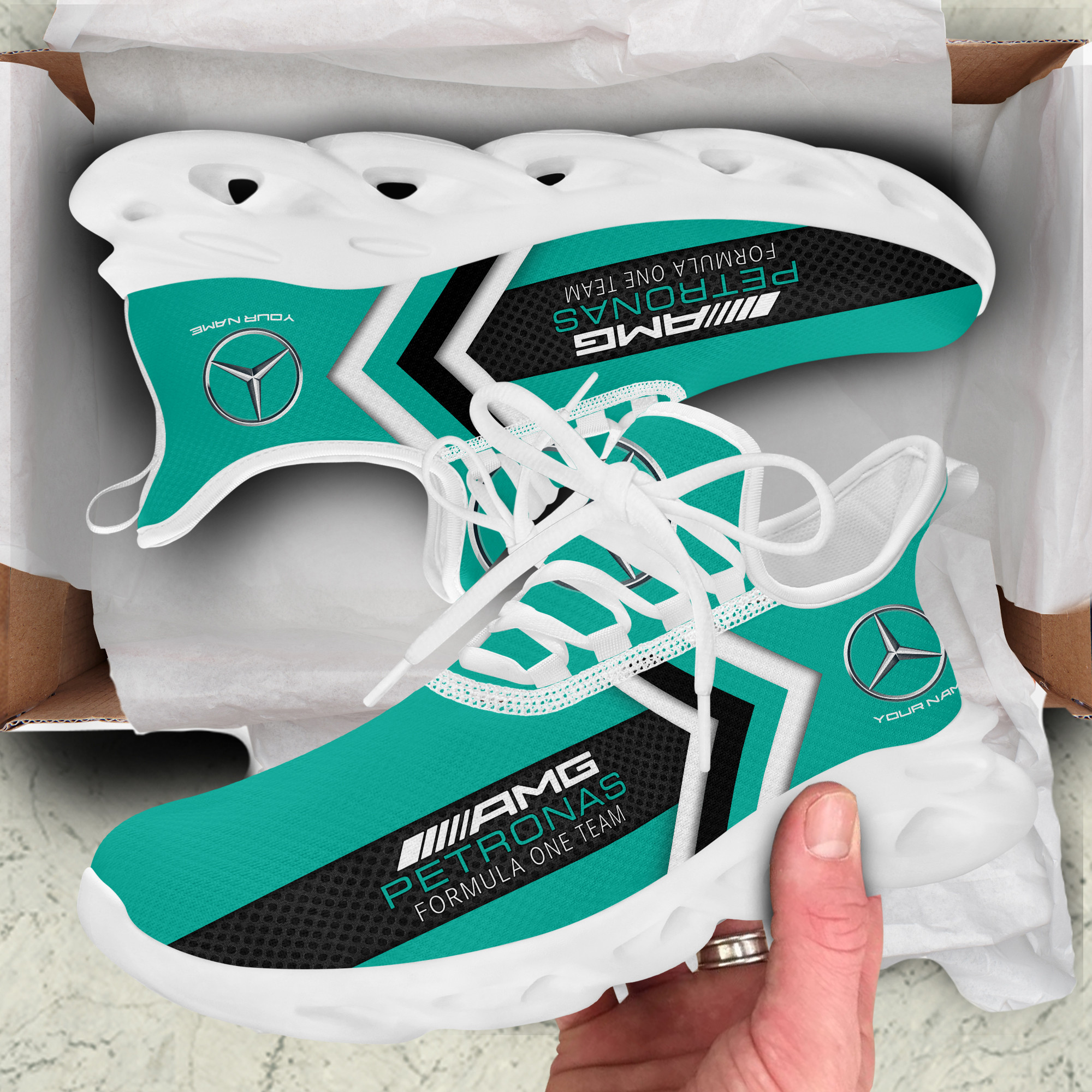 Mercedes AMG Petronas Chunky Custom Sneaker