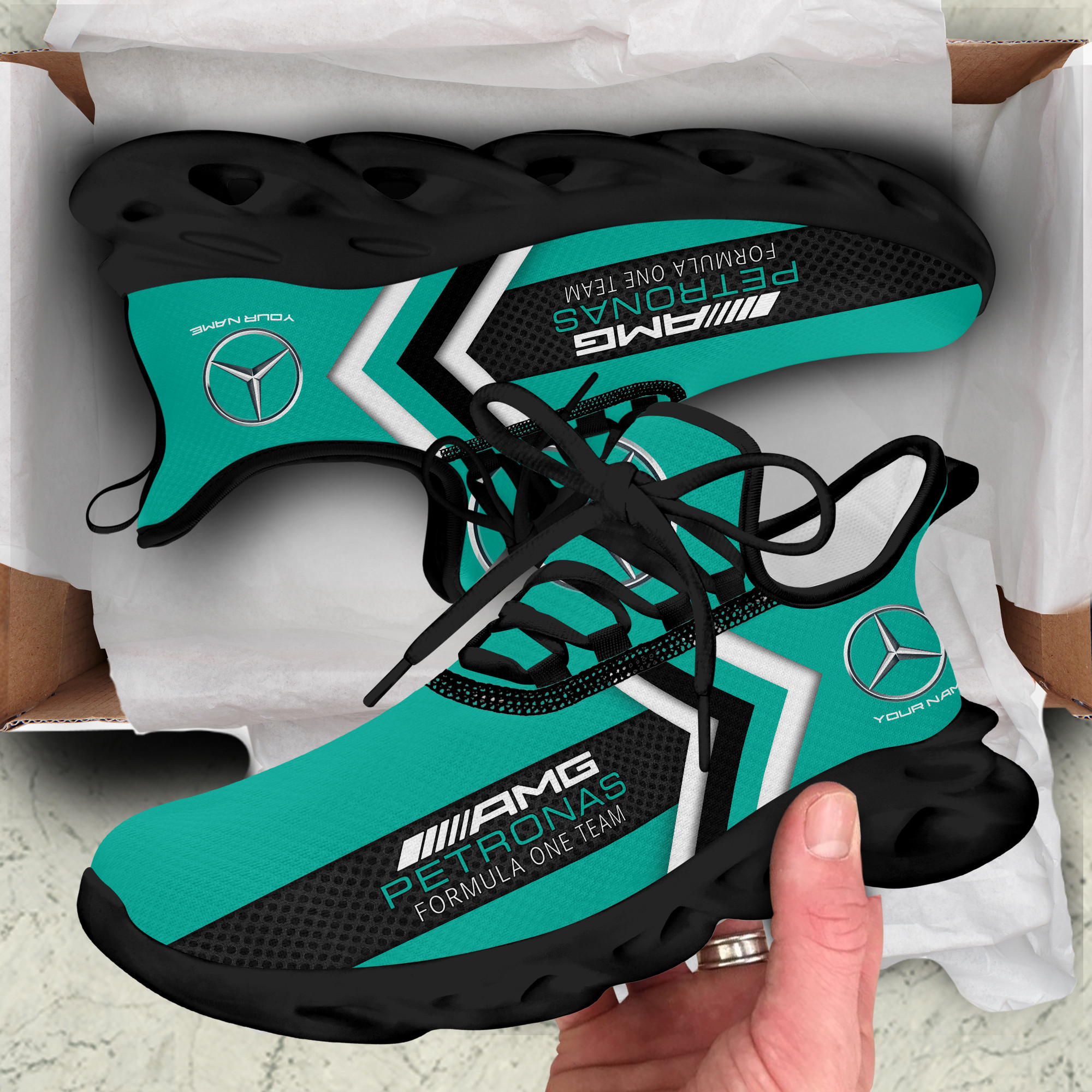 Mercedes AMG Petronas Chunky Custom Sneaker