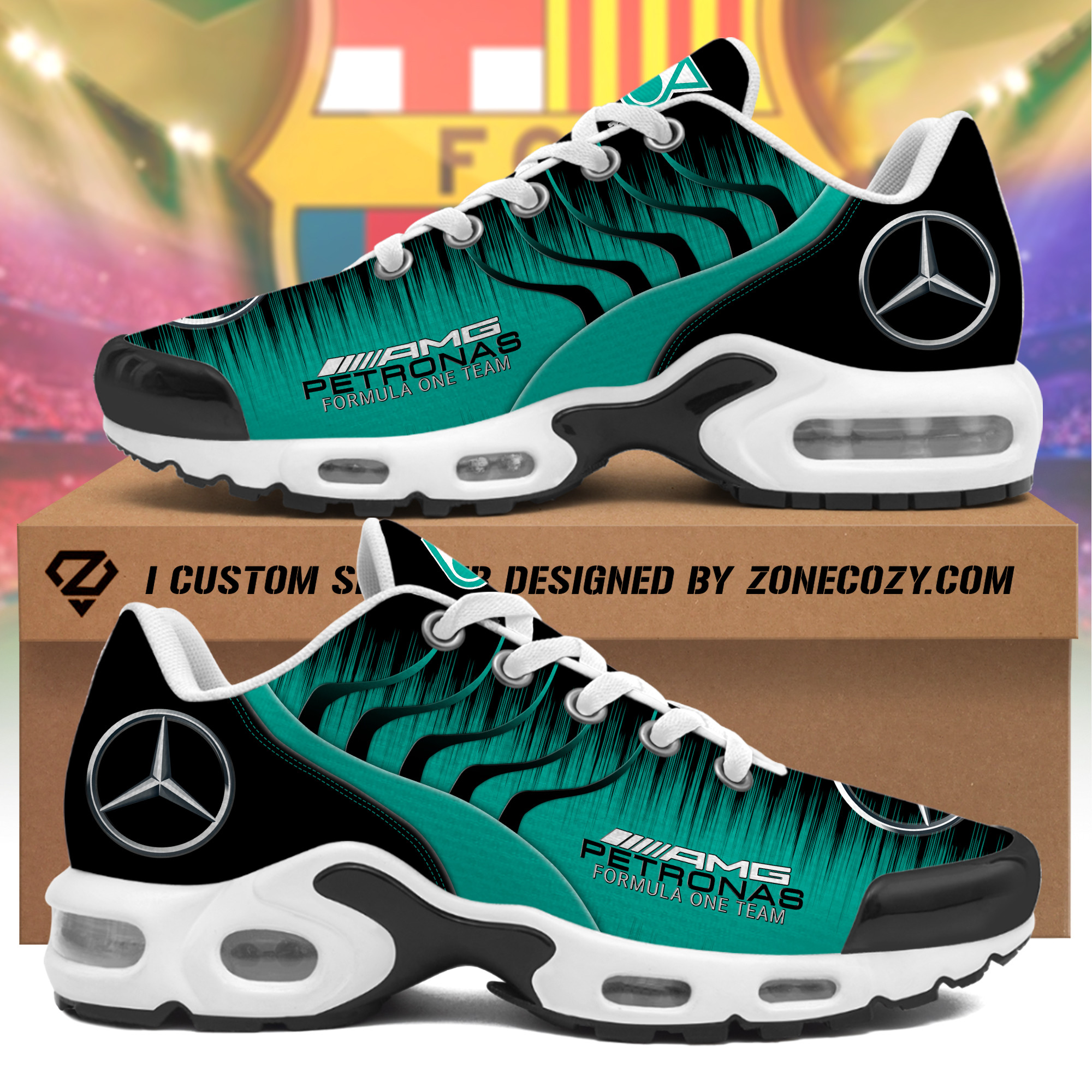Mercedes AMG Petronas Sport Air Cushion Sneaker V3