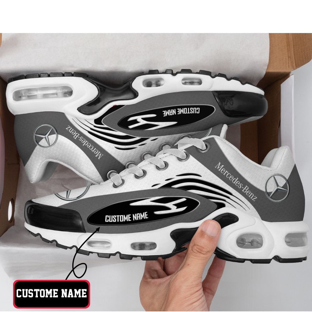 Mercedes-Benz Flame Edition Custom Name TN Air Max Shoes Air Cushion Sneakers