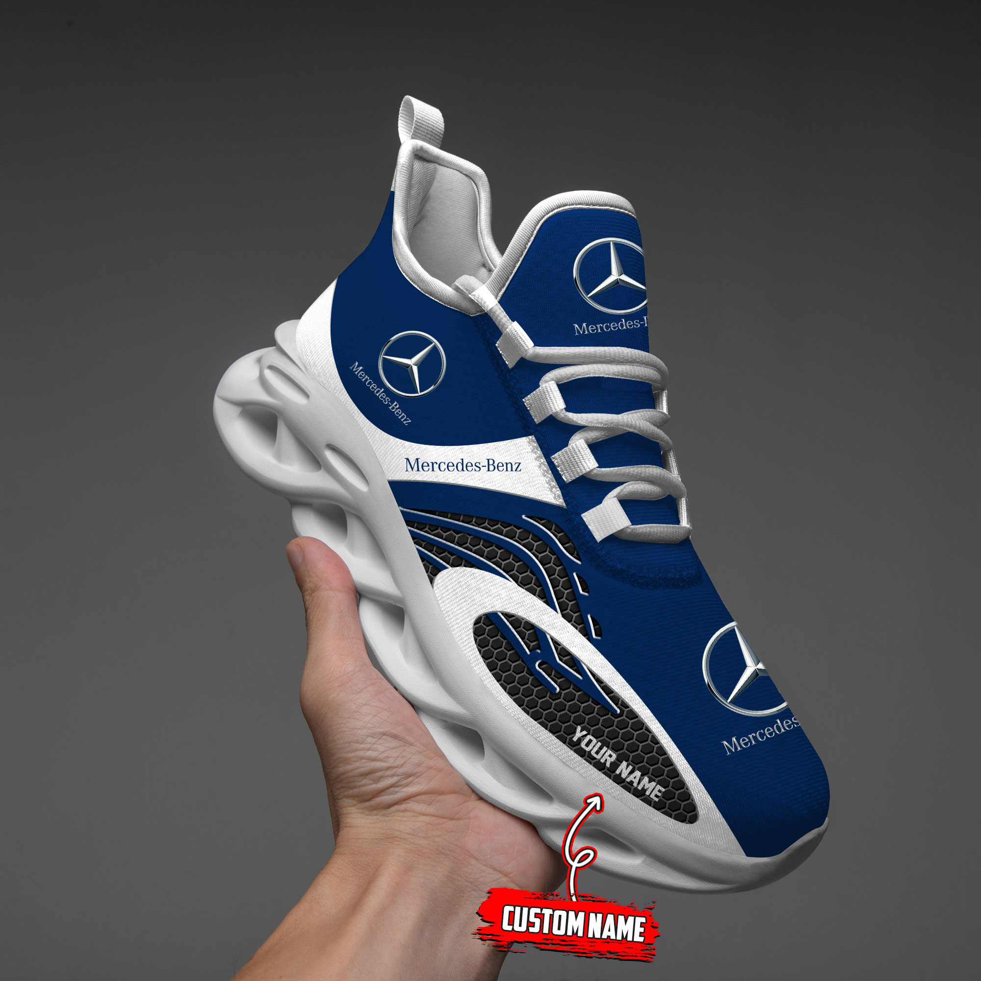 Mercedes Custom Name Design Max Soul Sneakers VS6.2