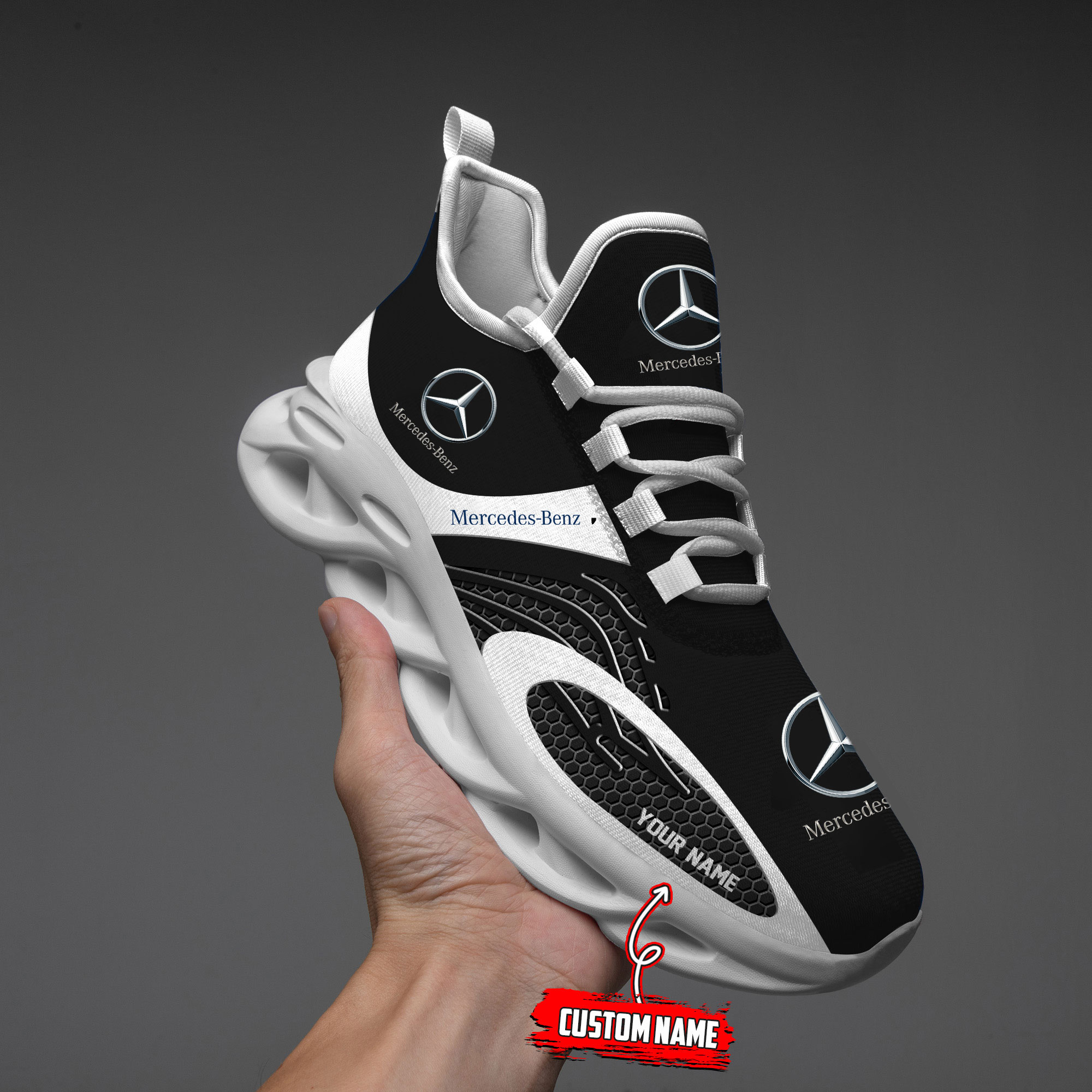 Mercedes Custom Name Design Max Soul Sneakers VS6.2
