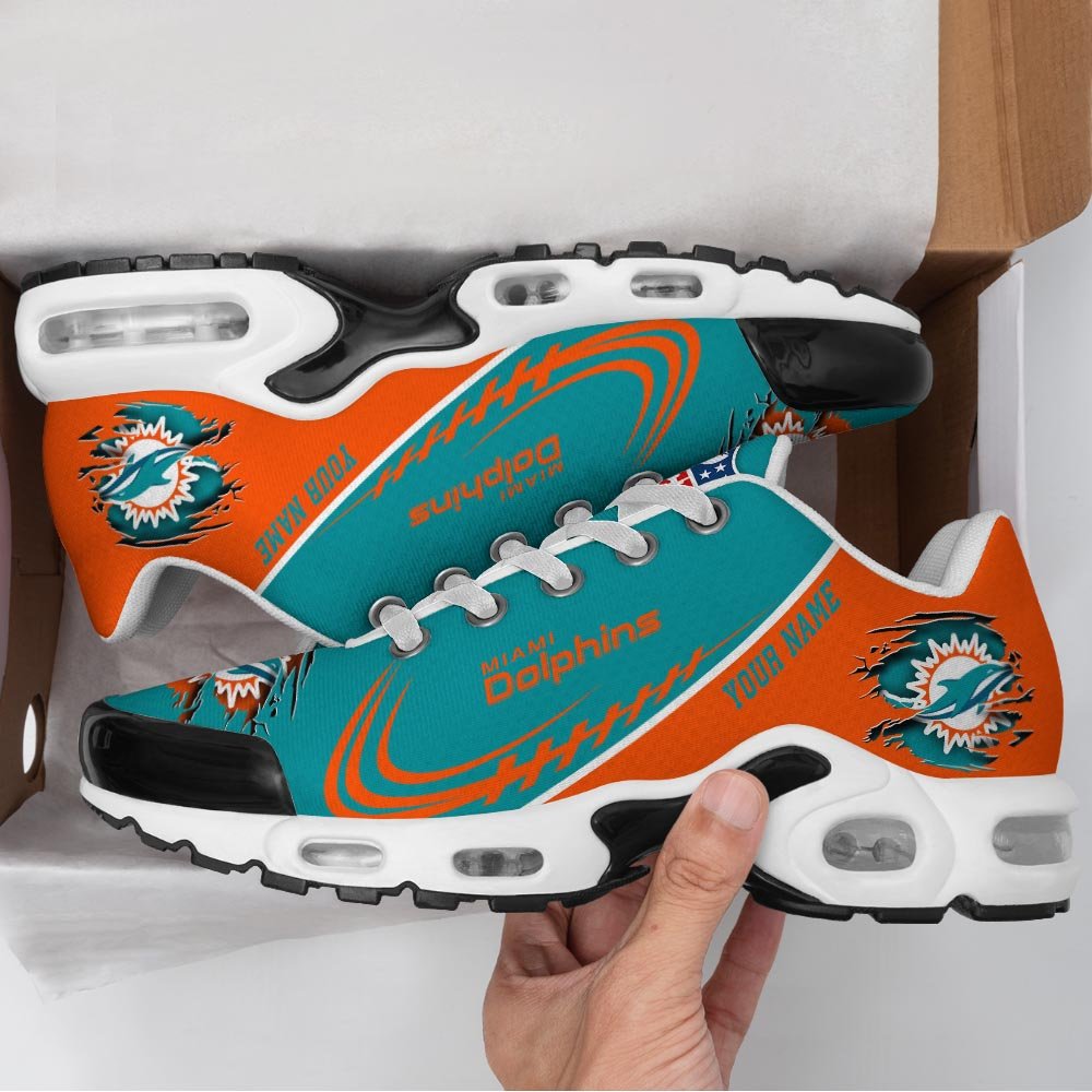 Miami Dolphins TN Shoes 2025 Version Custom Name