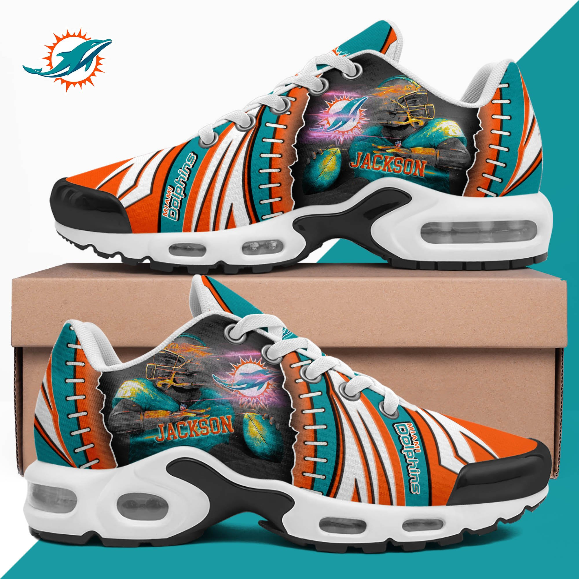 Miami Dolphins TN Shoes 2025 Version Custom Your Name 919