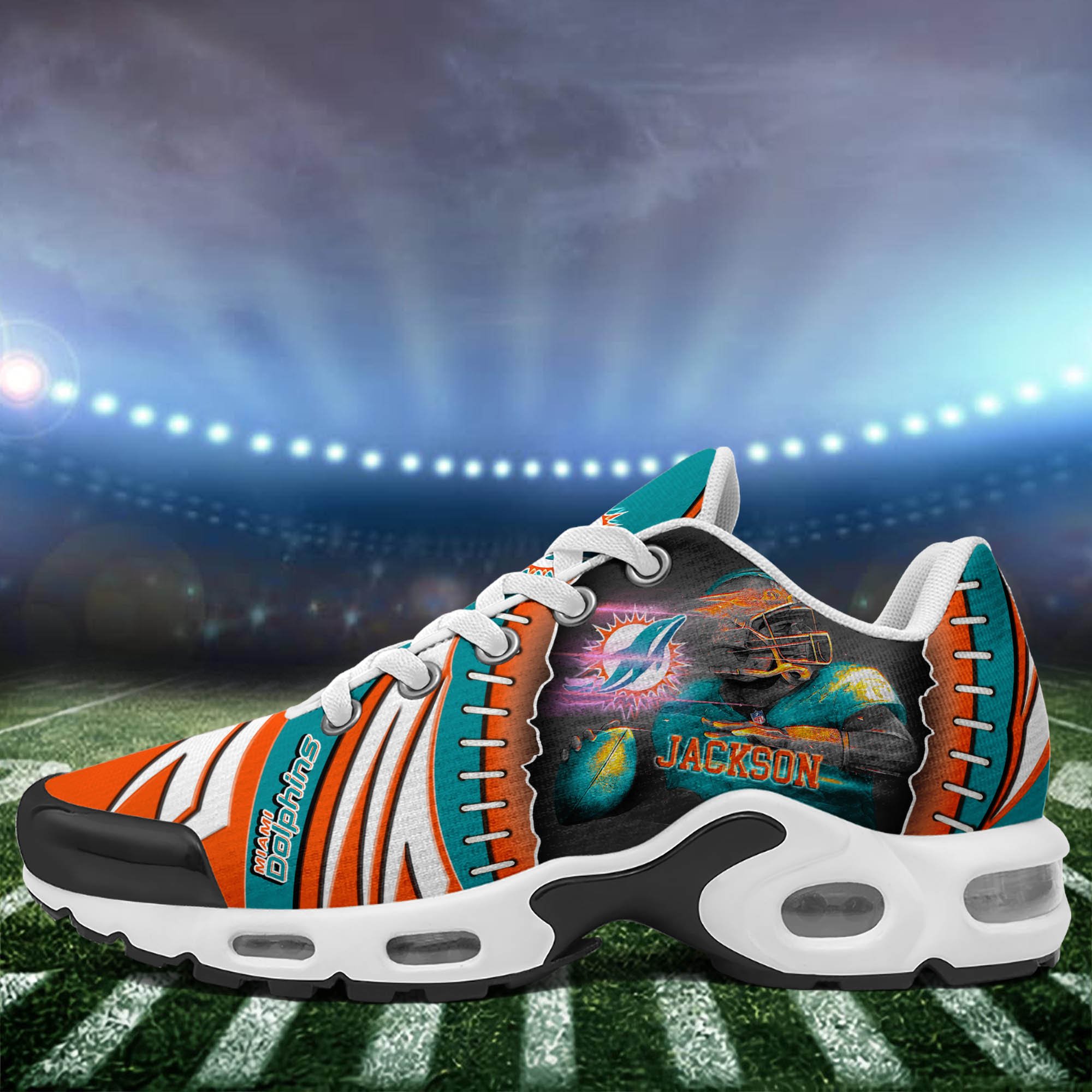 Miami Dolphins TN Shoes 2025 Version Custom Your Name 919