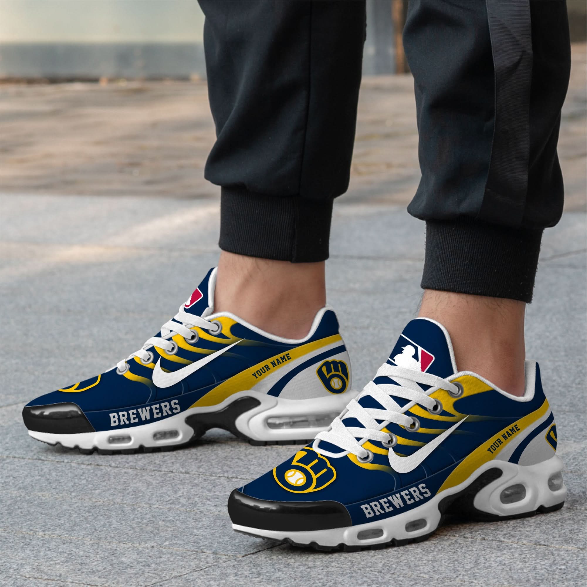 Milwaukee Brewers Personalized Air Max Shoes TD 300525