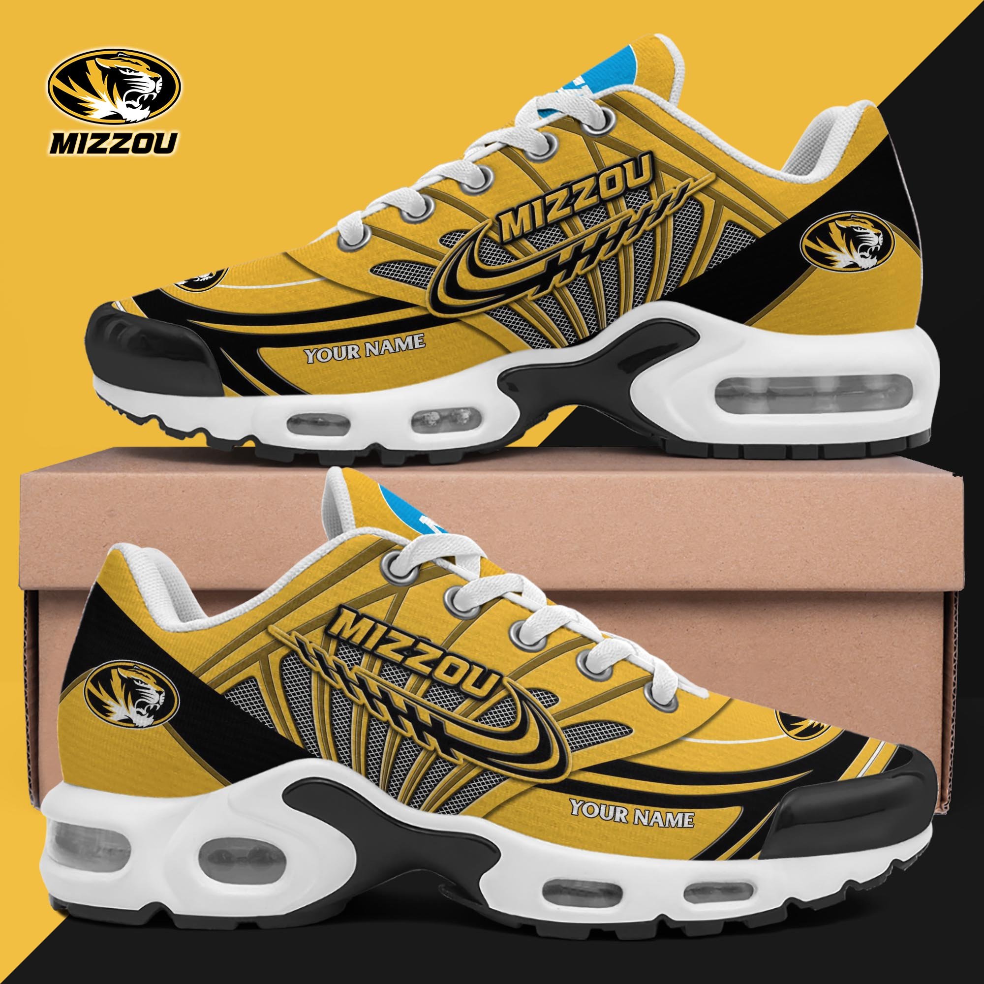 Missouri Tigers TN Shoes 2025 Version Custom Your Name 594