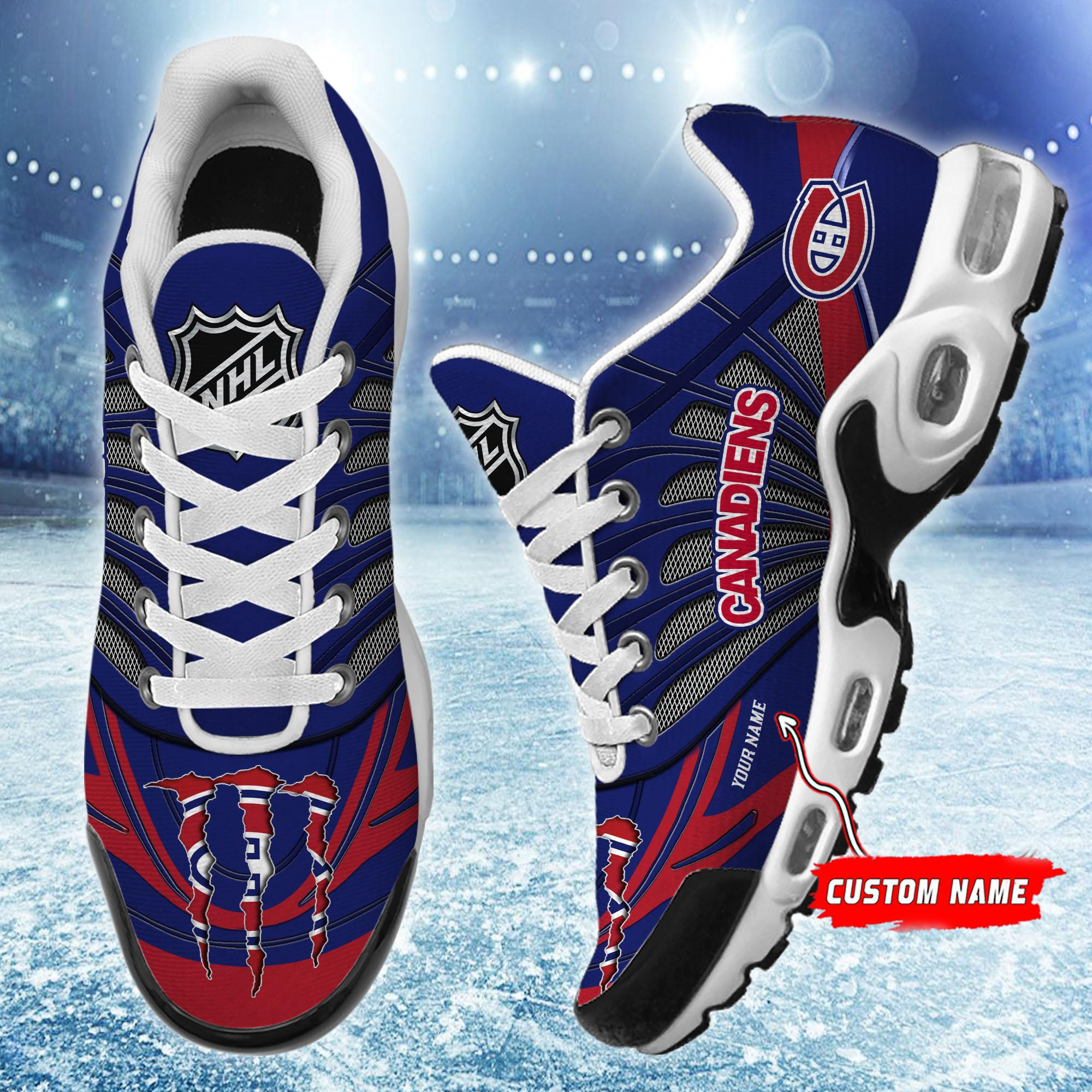 Montreal Canadiens Personalized TN Air Max Shoes Air Cushion Sneakers