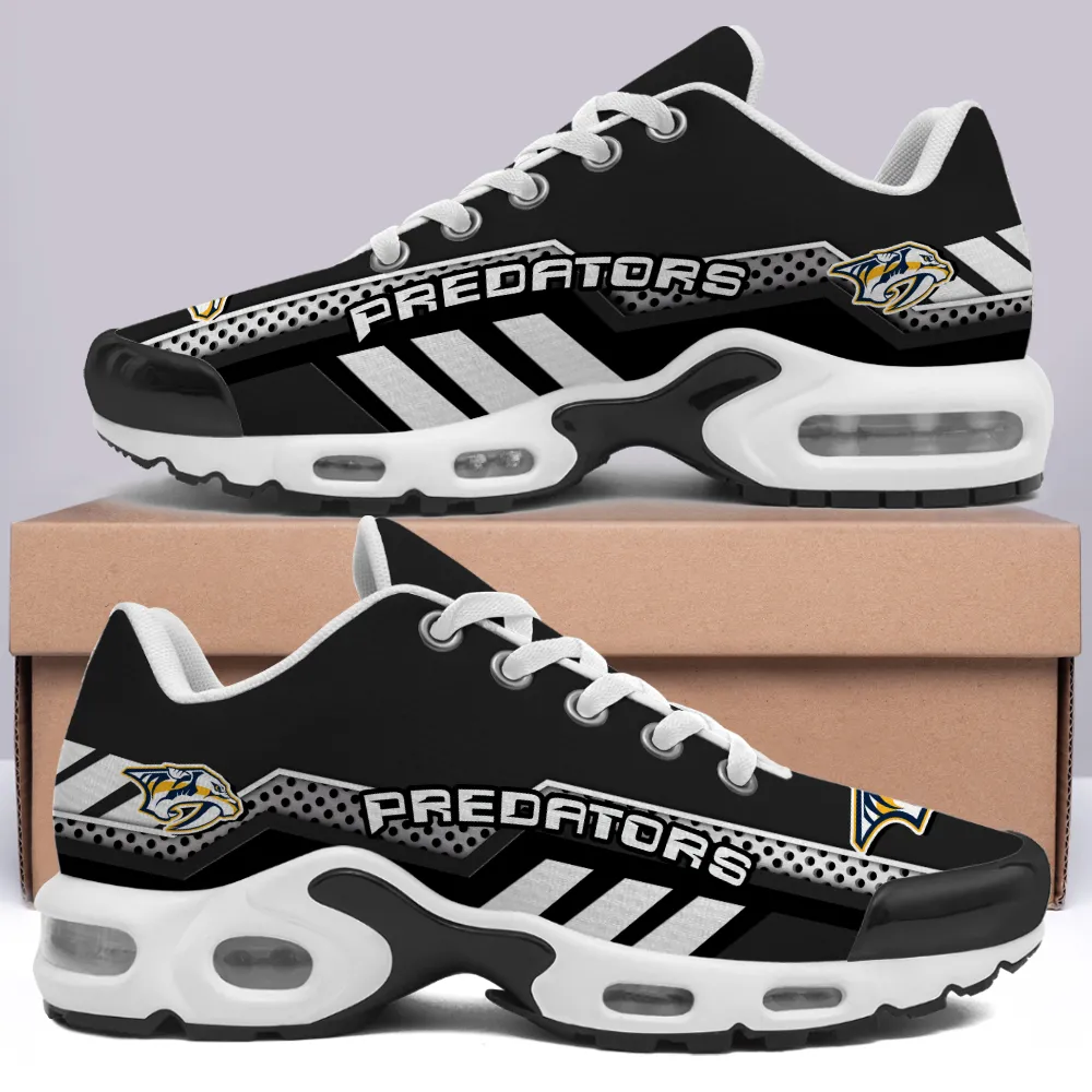 Nashville Predators Personalized Name Team Mix Colors Sport Team TN Air Max Shoes Air Cushion Sneakers 284XE-2003