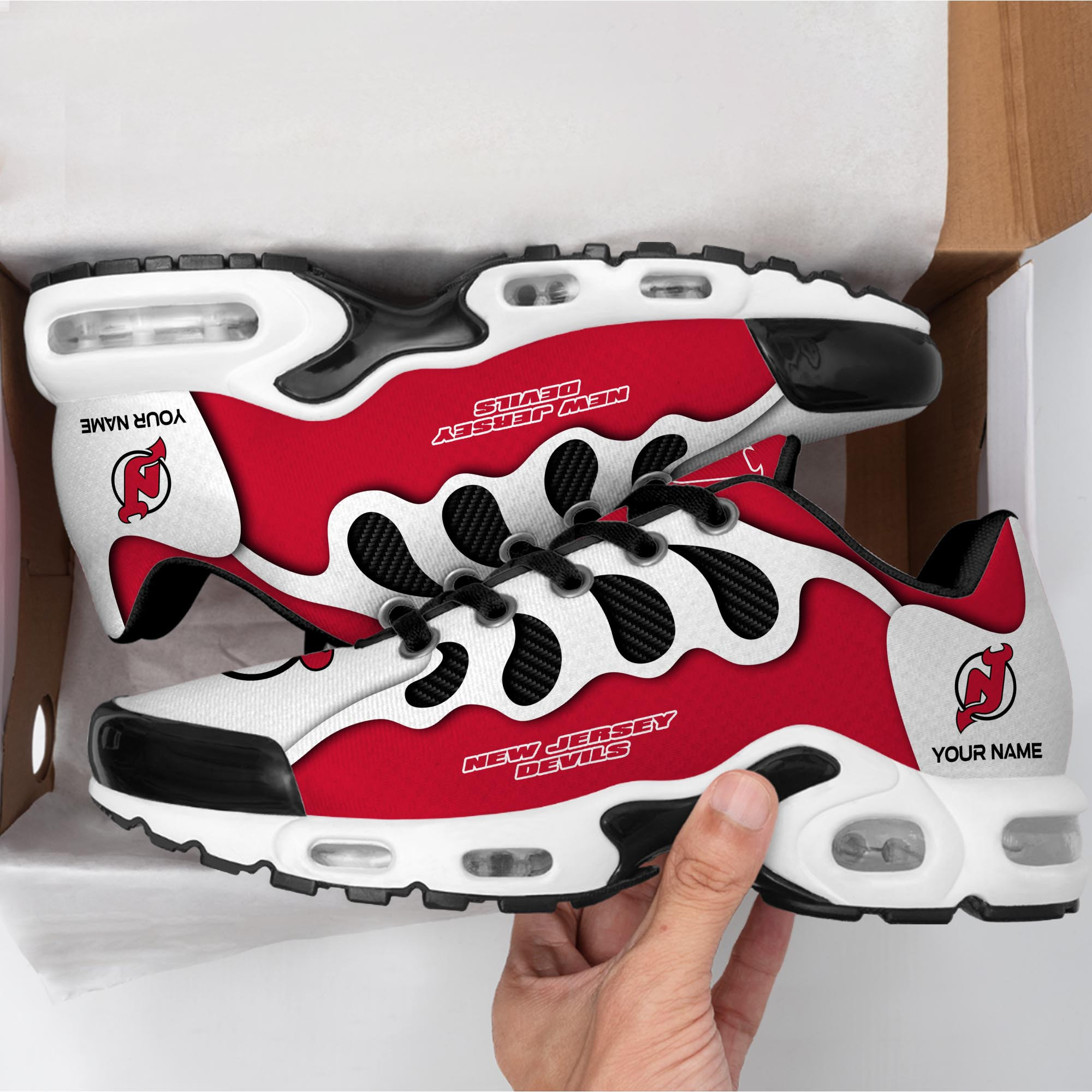 New Jersey Devils TN Air Max Plus Shoes Sneakers For Men And Women