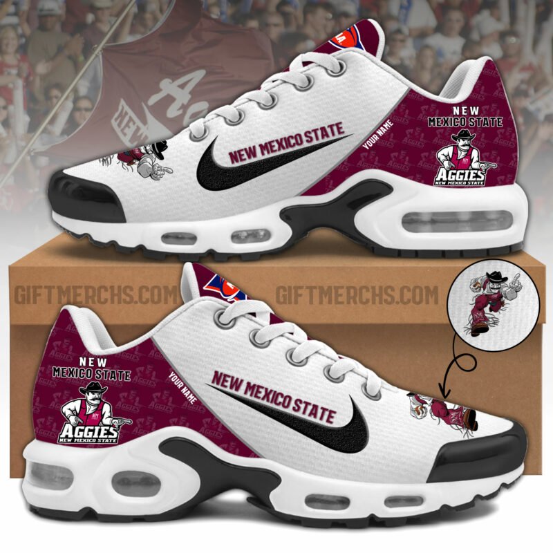 New Mexico State TN Shoes 2025 Version Custom Name, Shoes For Sport Fan, Sport Gifts PH270