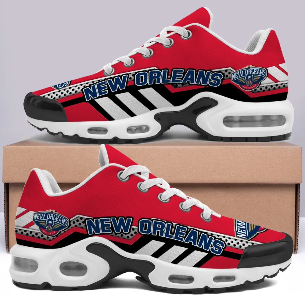 New Orleans Pelicans Personalized Name Team Mix Colors Sport Team TN Air Max Shoes Air Cushion Sneakers 782EF-1635