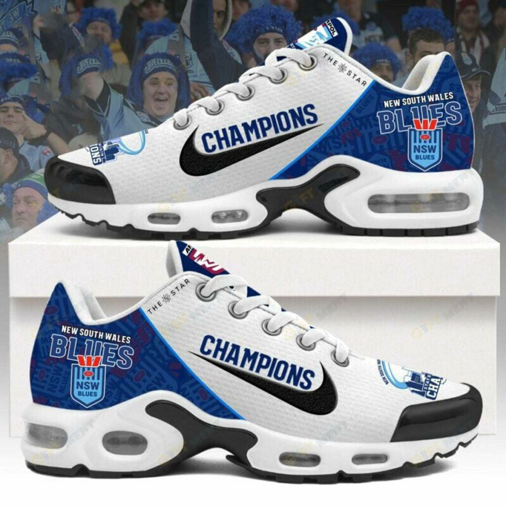 New South Wales rugby league team  CUSTOMIZED UNISEX AIR MAX PLUS SNEAKER